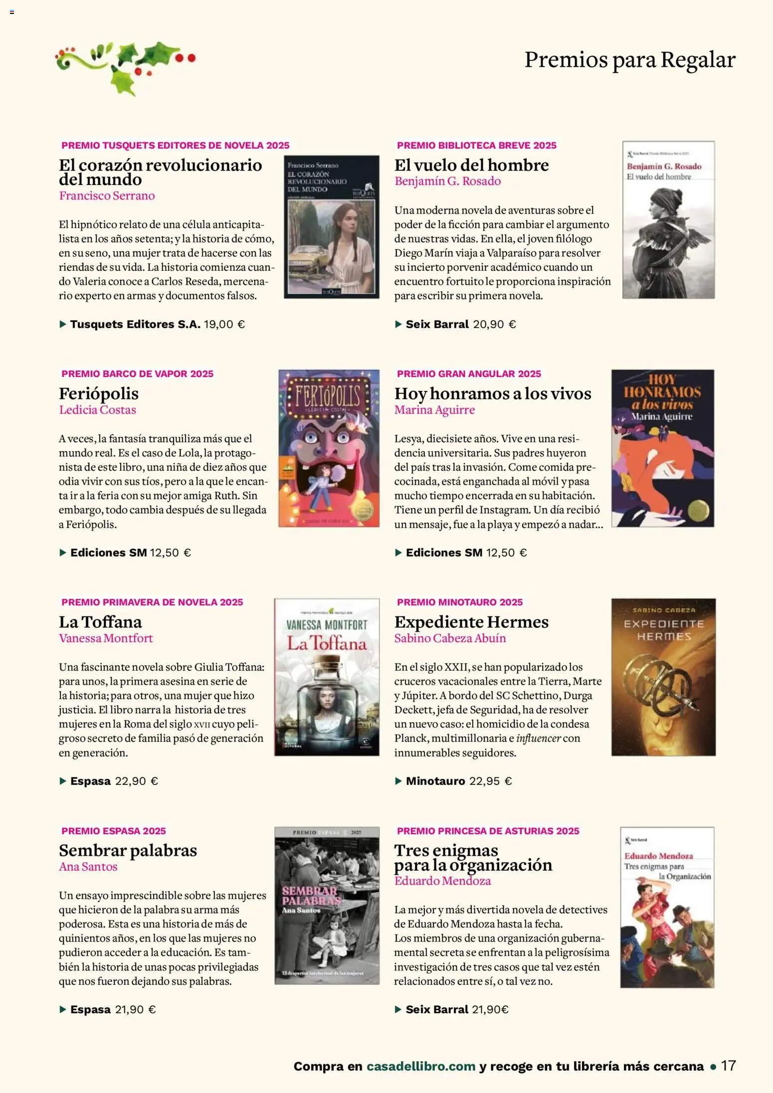 Casa del libro folleto