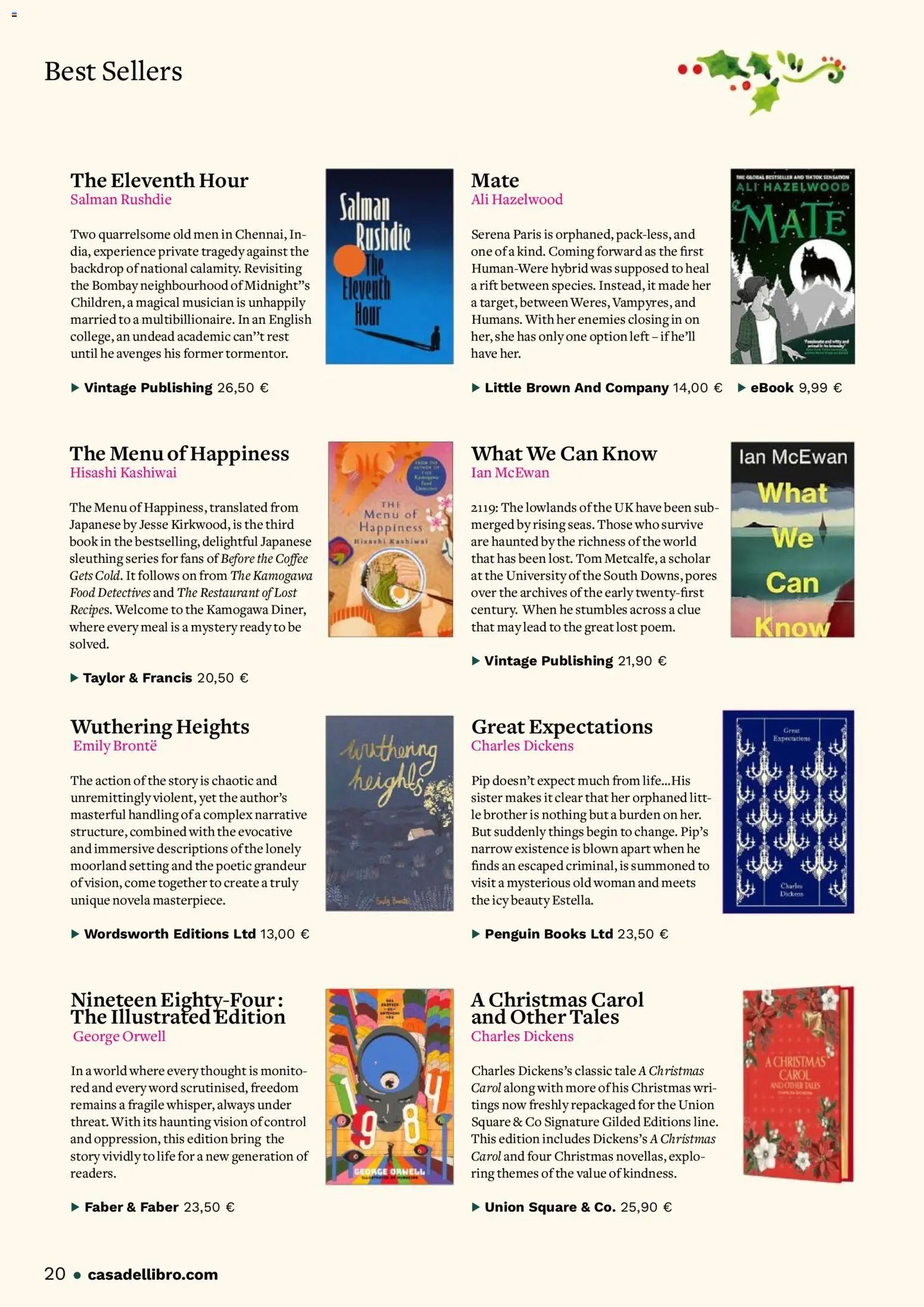 Casa del libro folleto