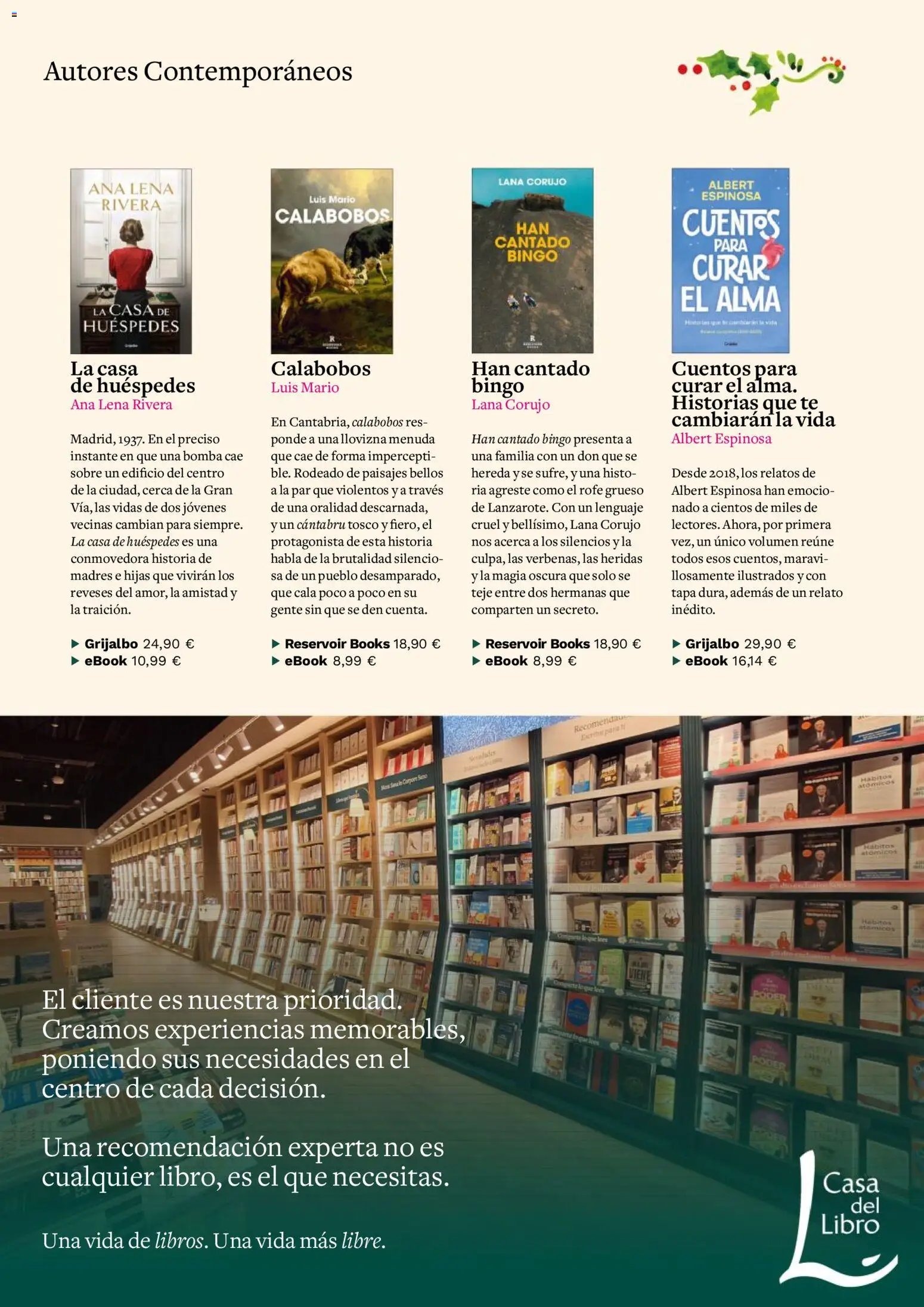 Casa del libro folleto