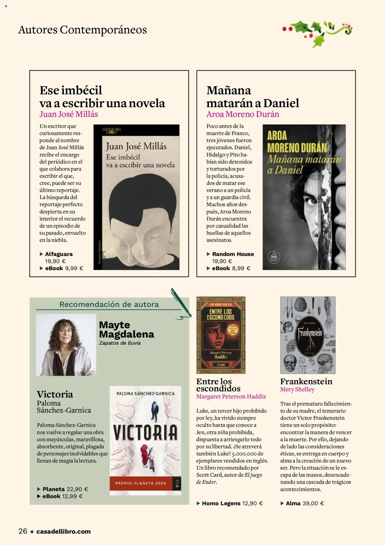 Casa del libro folleto