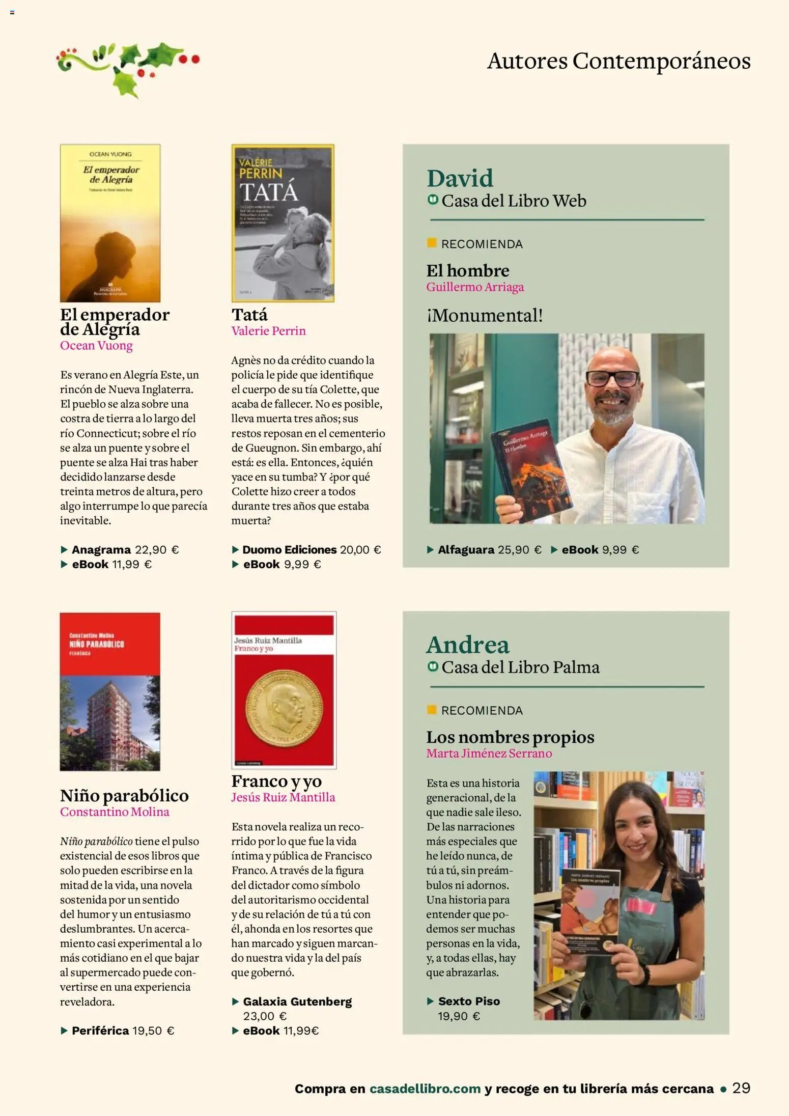 Casa del libro folleto