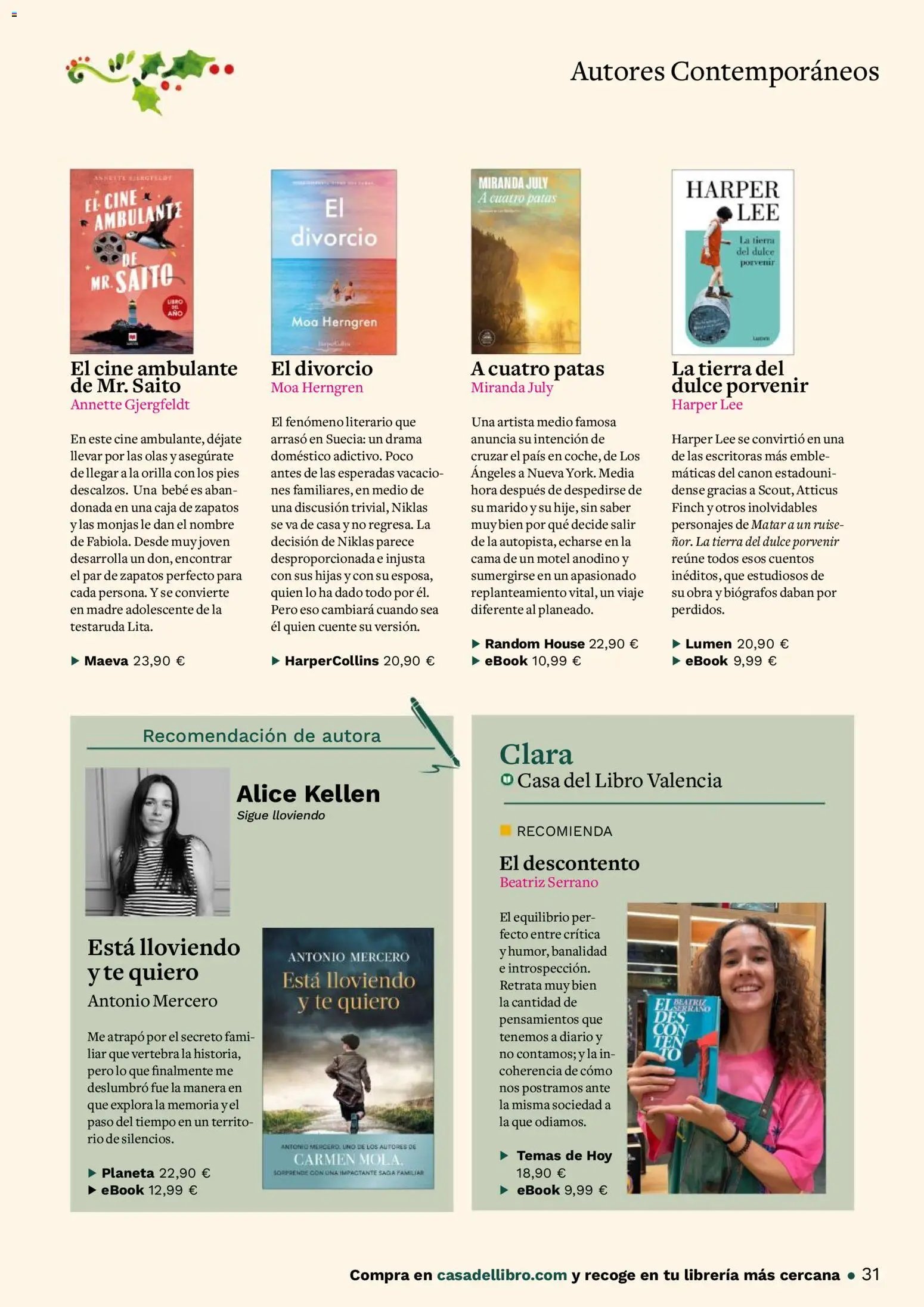 Casa del libro folleto