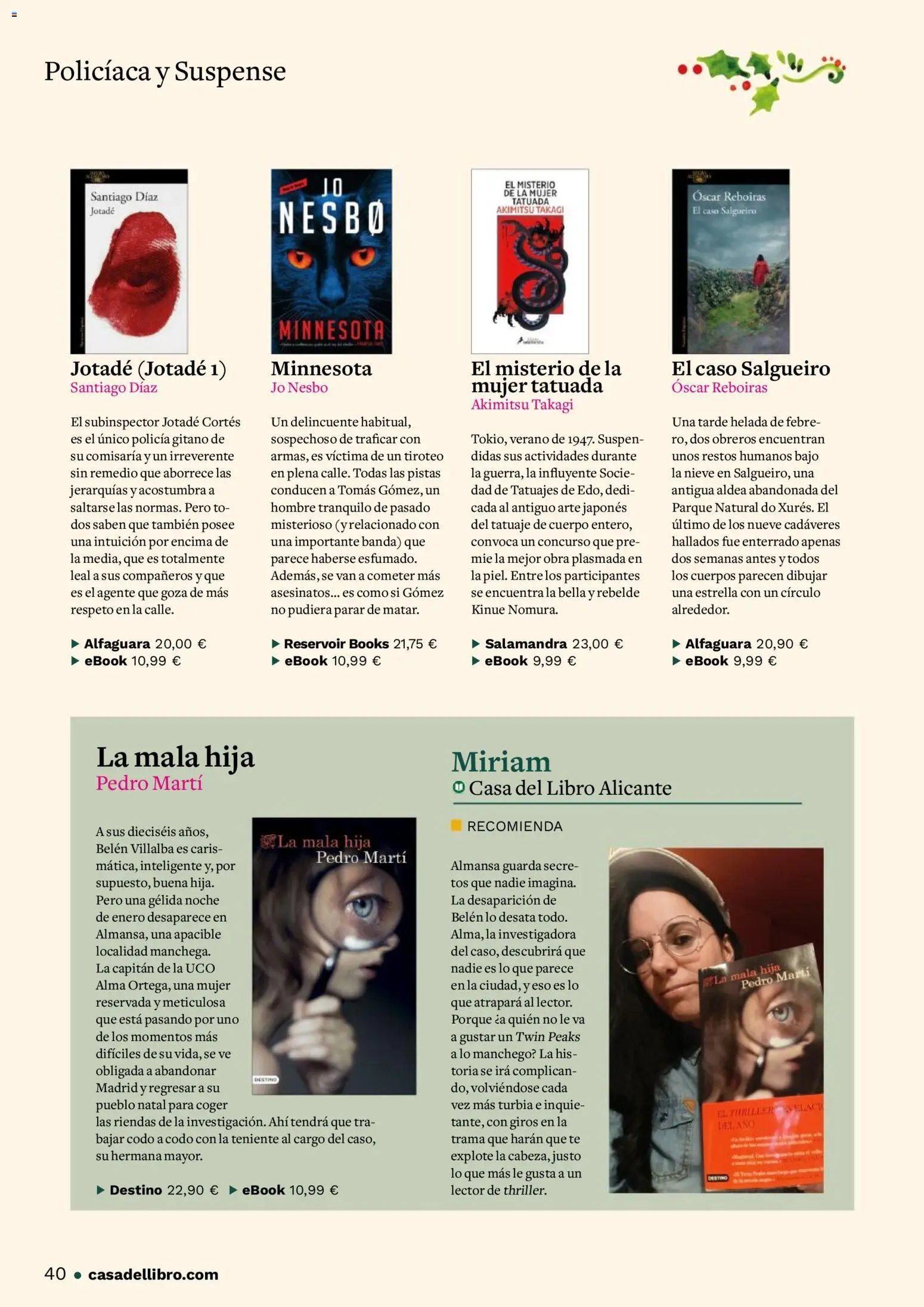 Casa del libro folleto