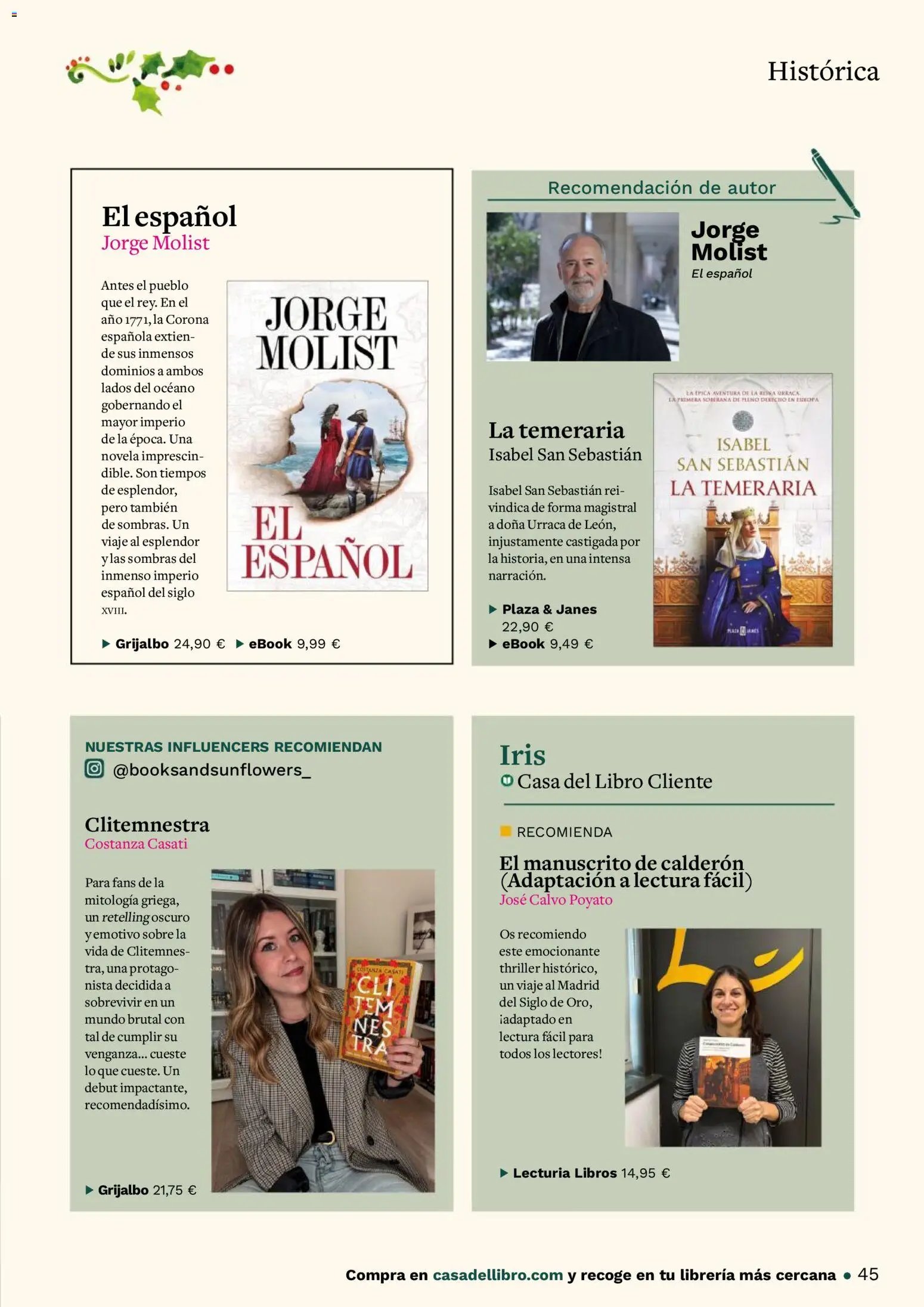 Casa del libro folleto