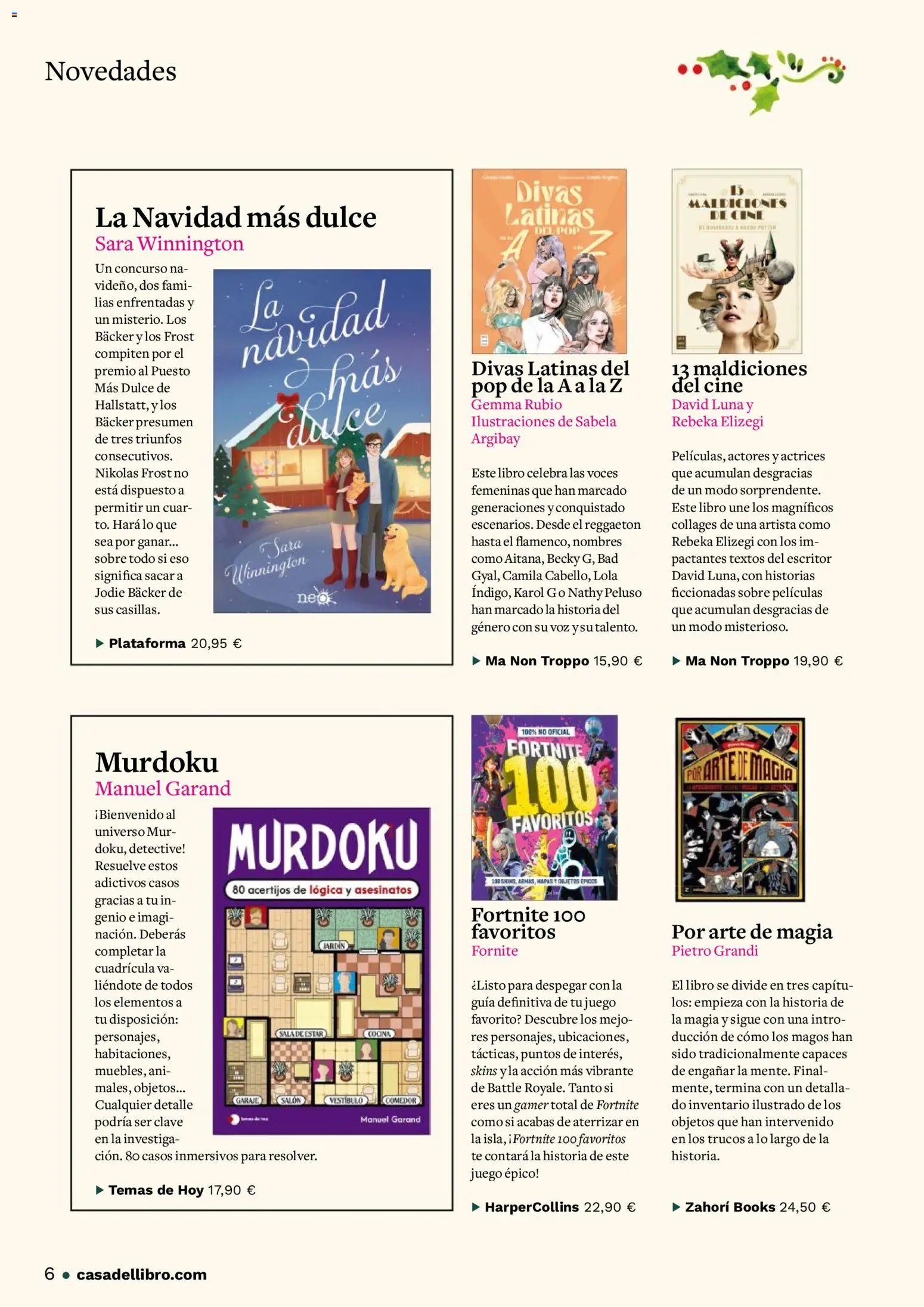 Casa del libro folleto