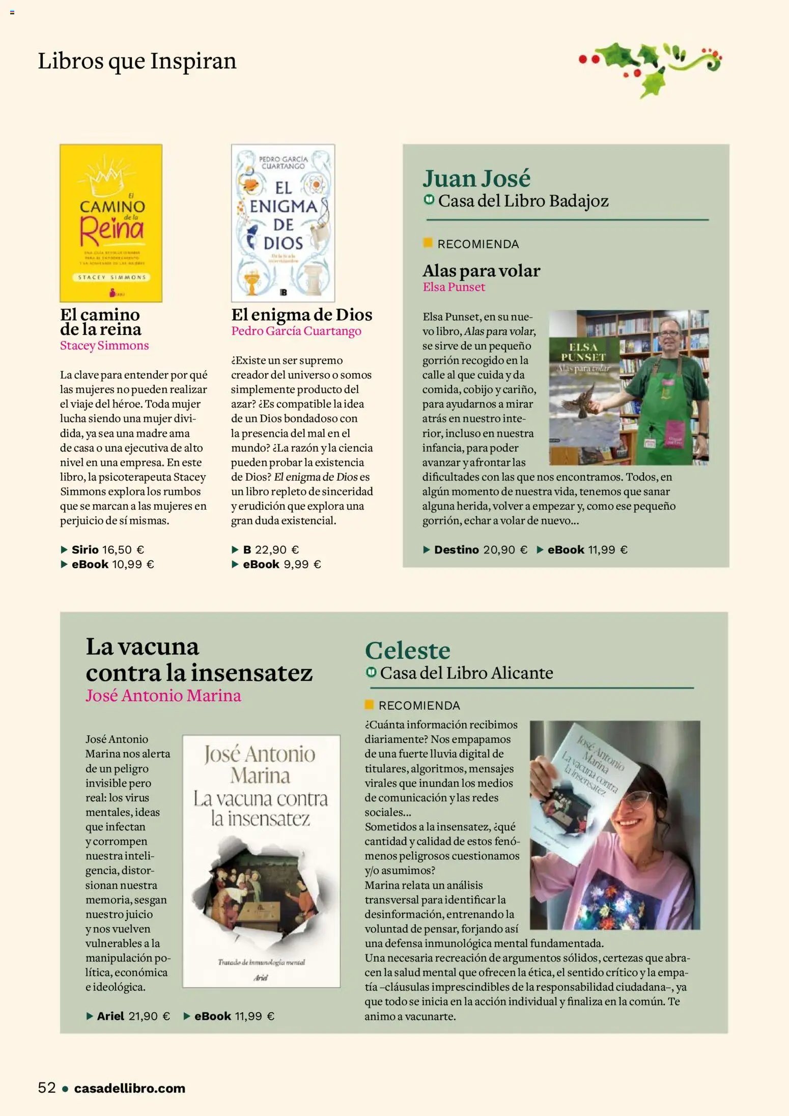 Casa del libro folleto