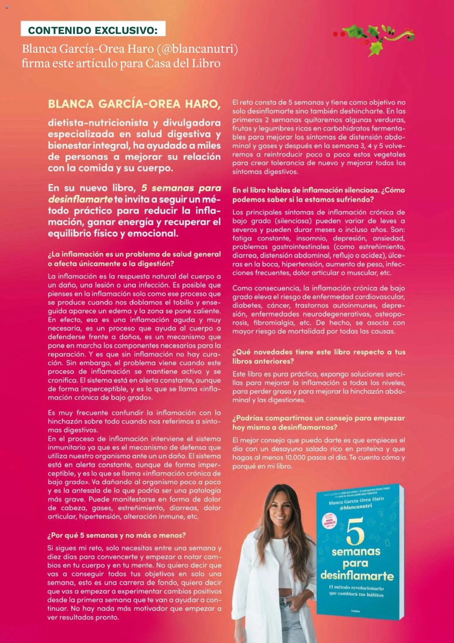 Casa del libro folleto