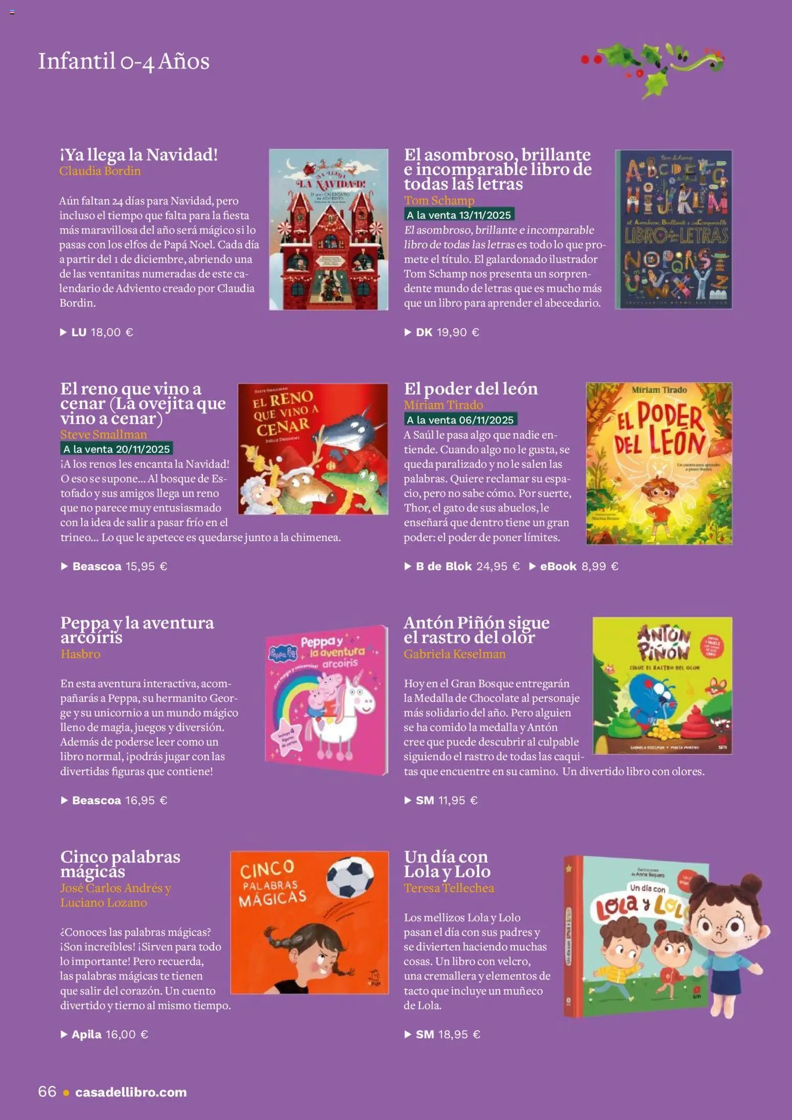 Casa del libro folleto