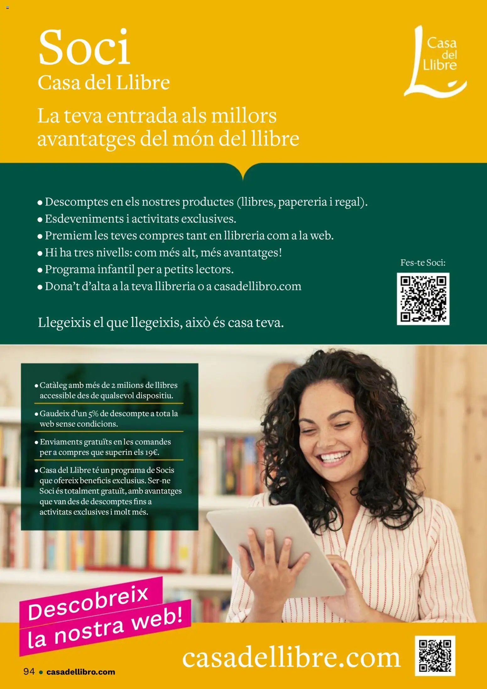 Casa del libro folleto