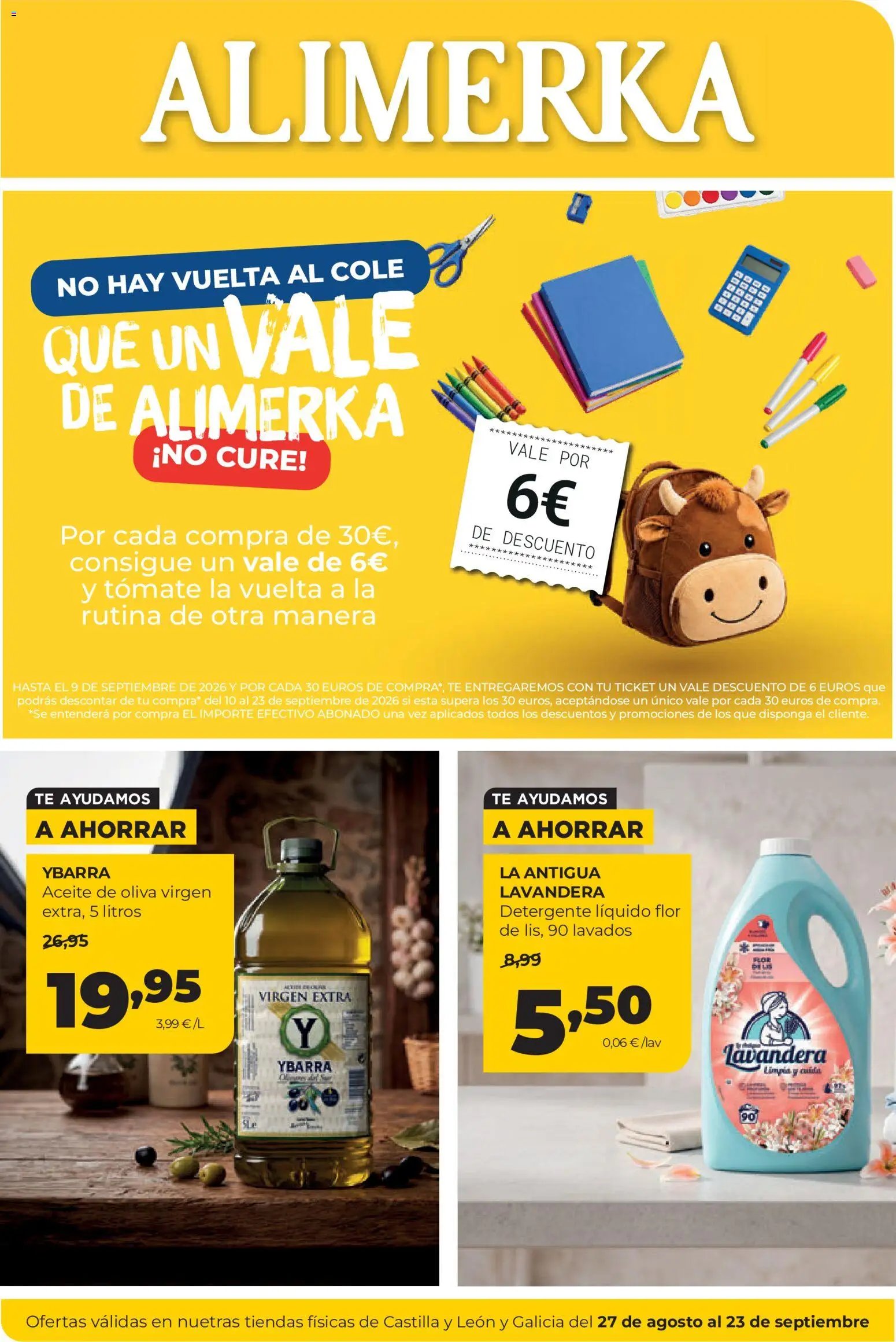 Alimerka folleto Castilla y León