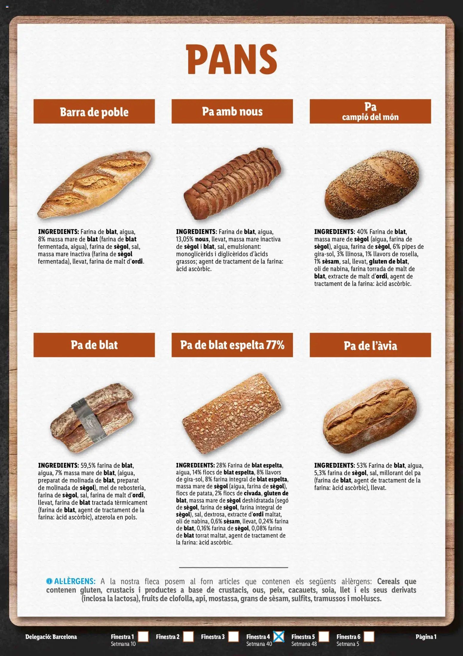 Lidl folleto Pans