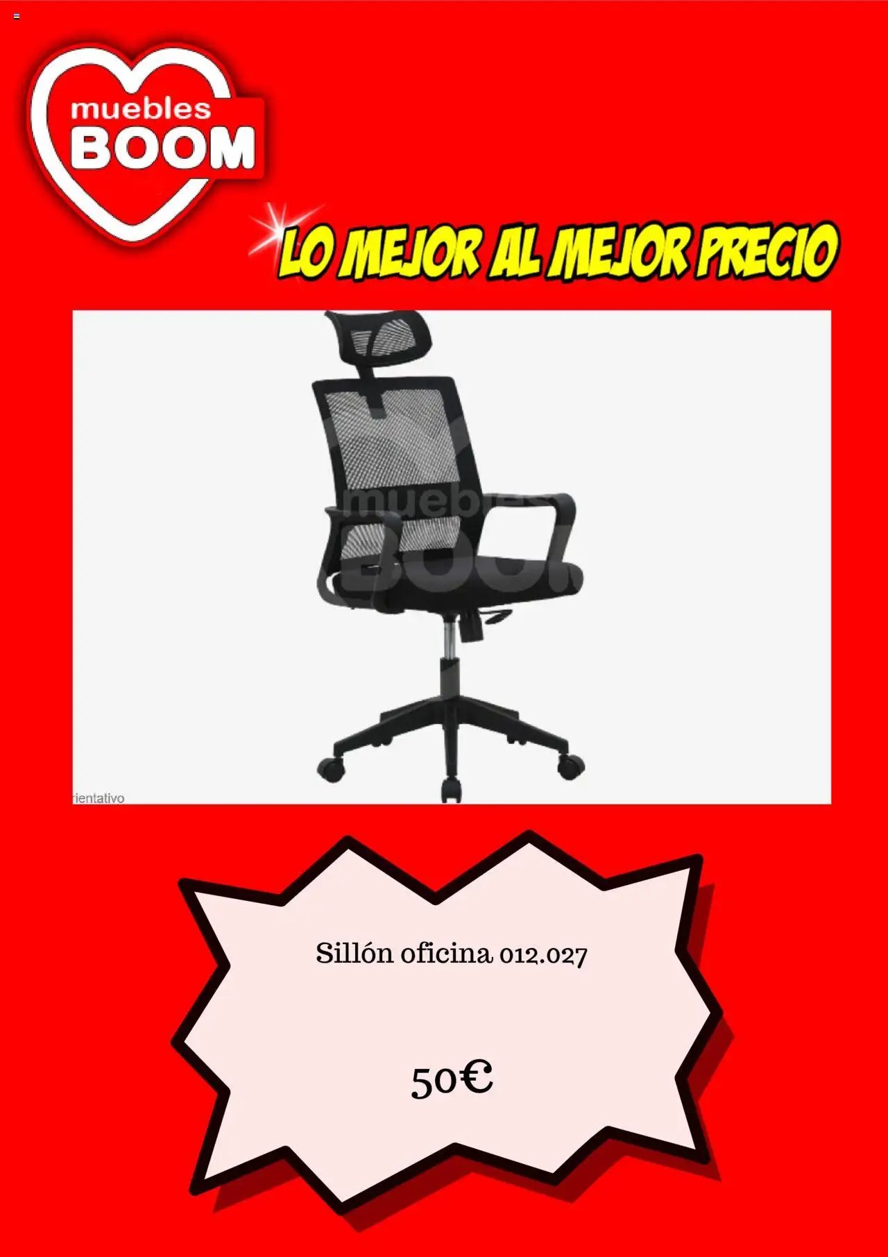 Muebles Boom folleto