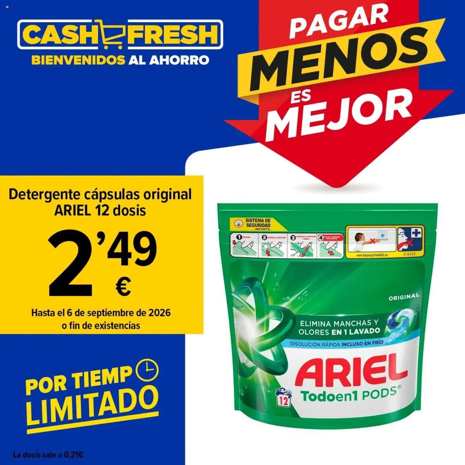 Cash Fresh folleto