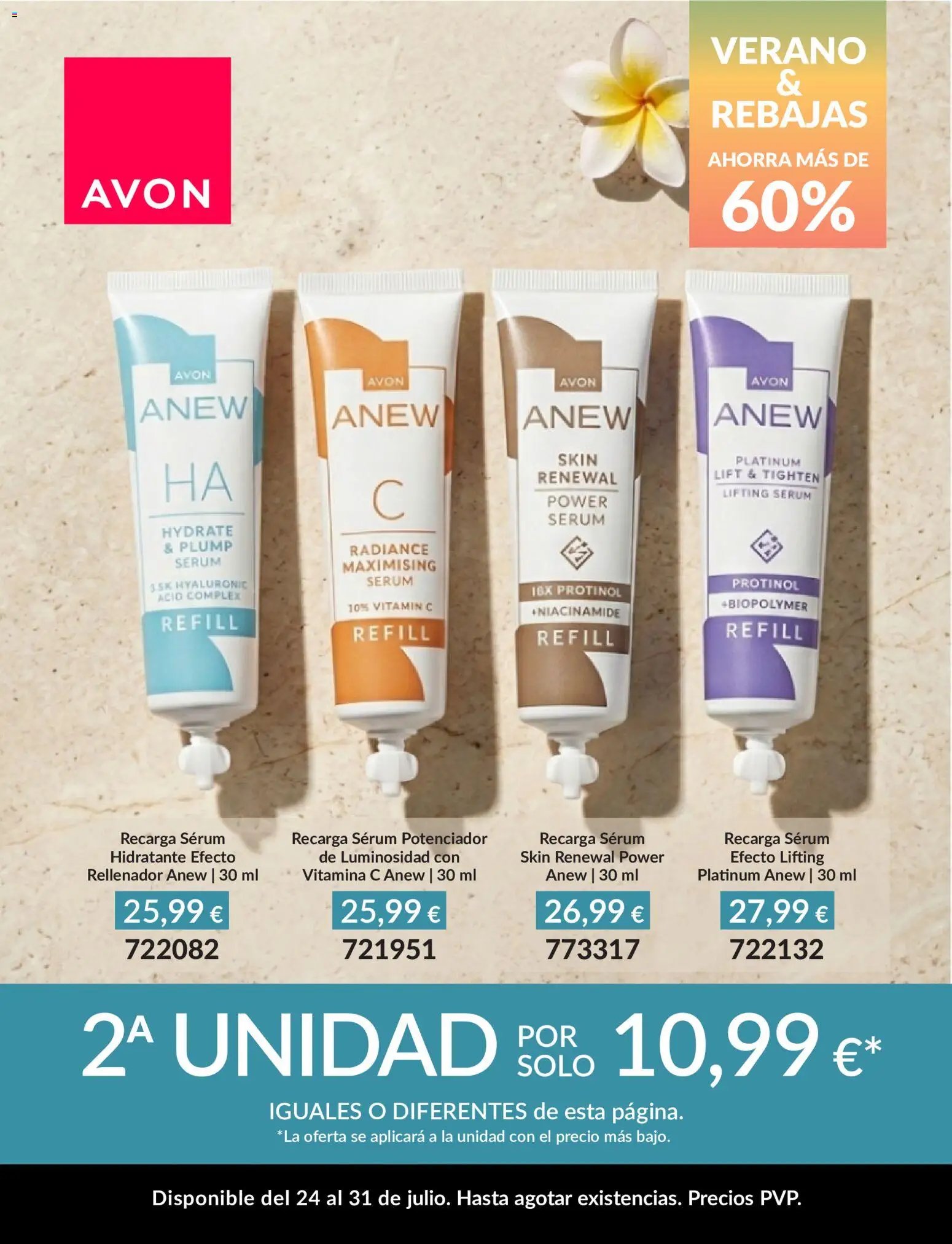 Avon Verano Rebajas