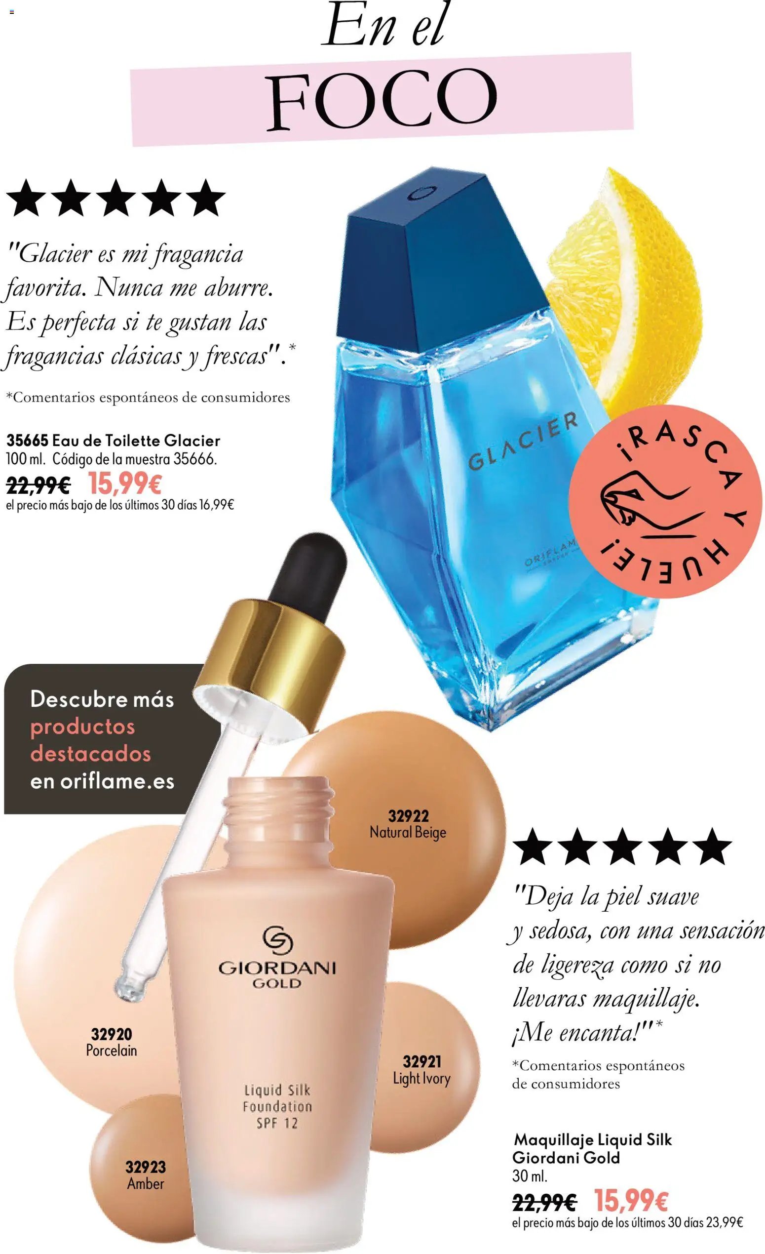 Oriflame Folleto Campaña 14 Highligts