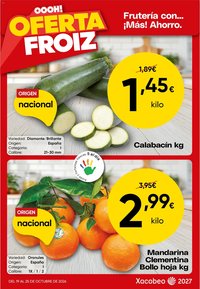 Froiz Oferta semanal