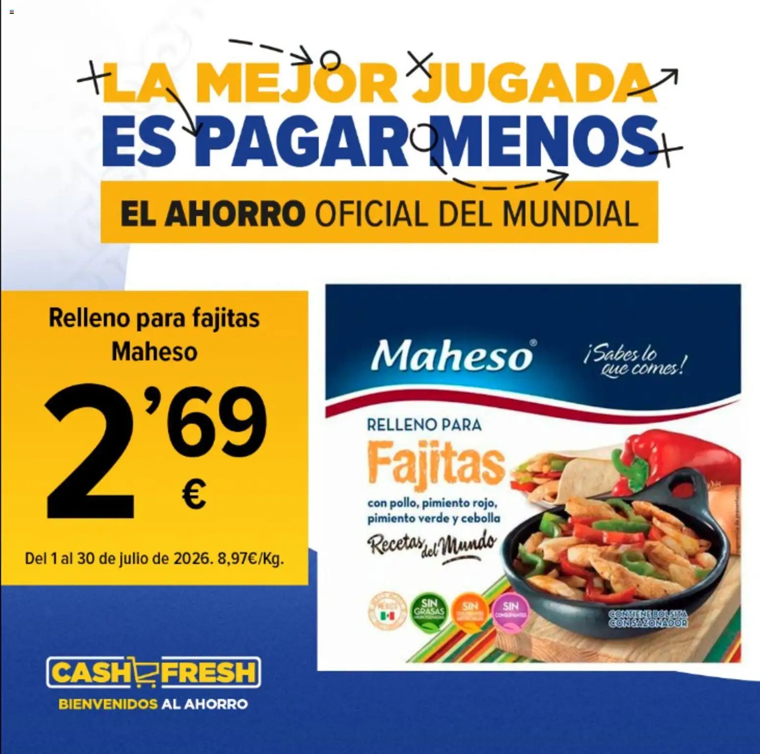Cash Fresh folleto