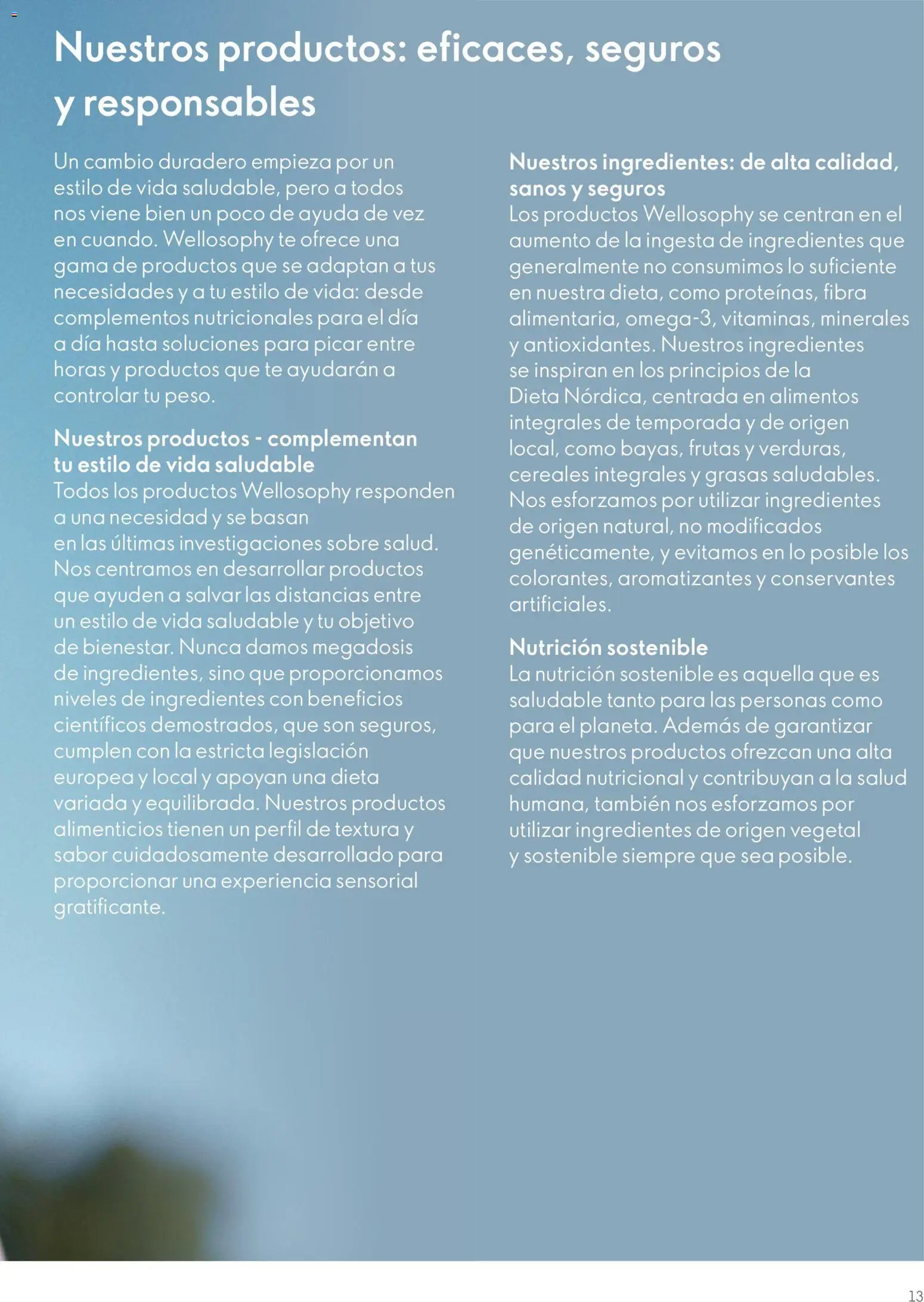 Oriflame - Guía Wellosophy