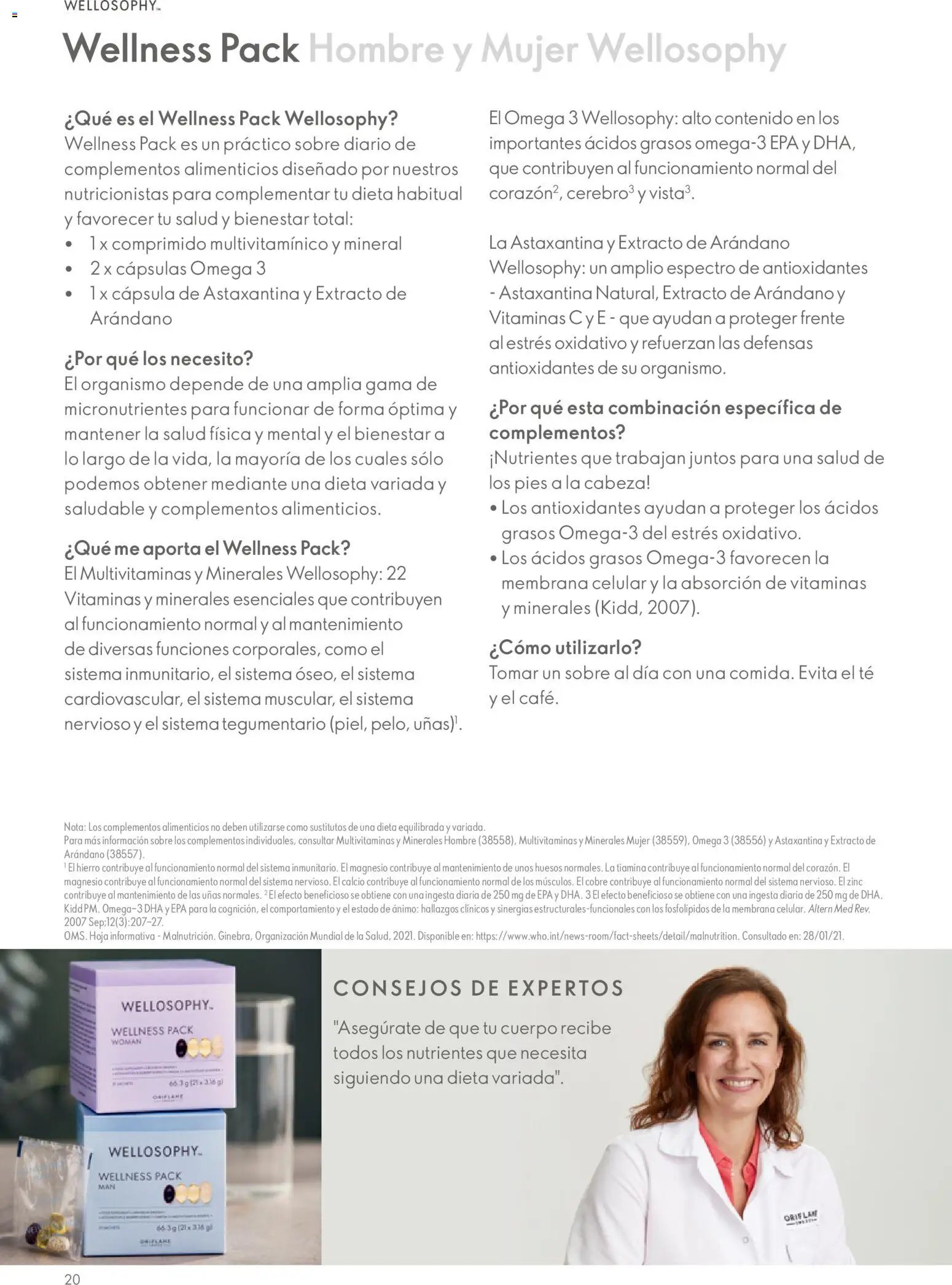 Oriflame - Guía Wellosophy