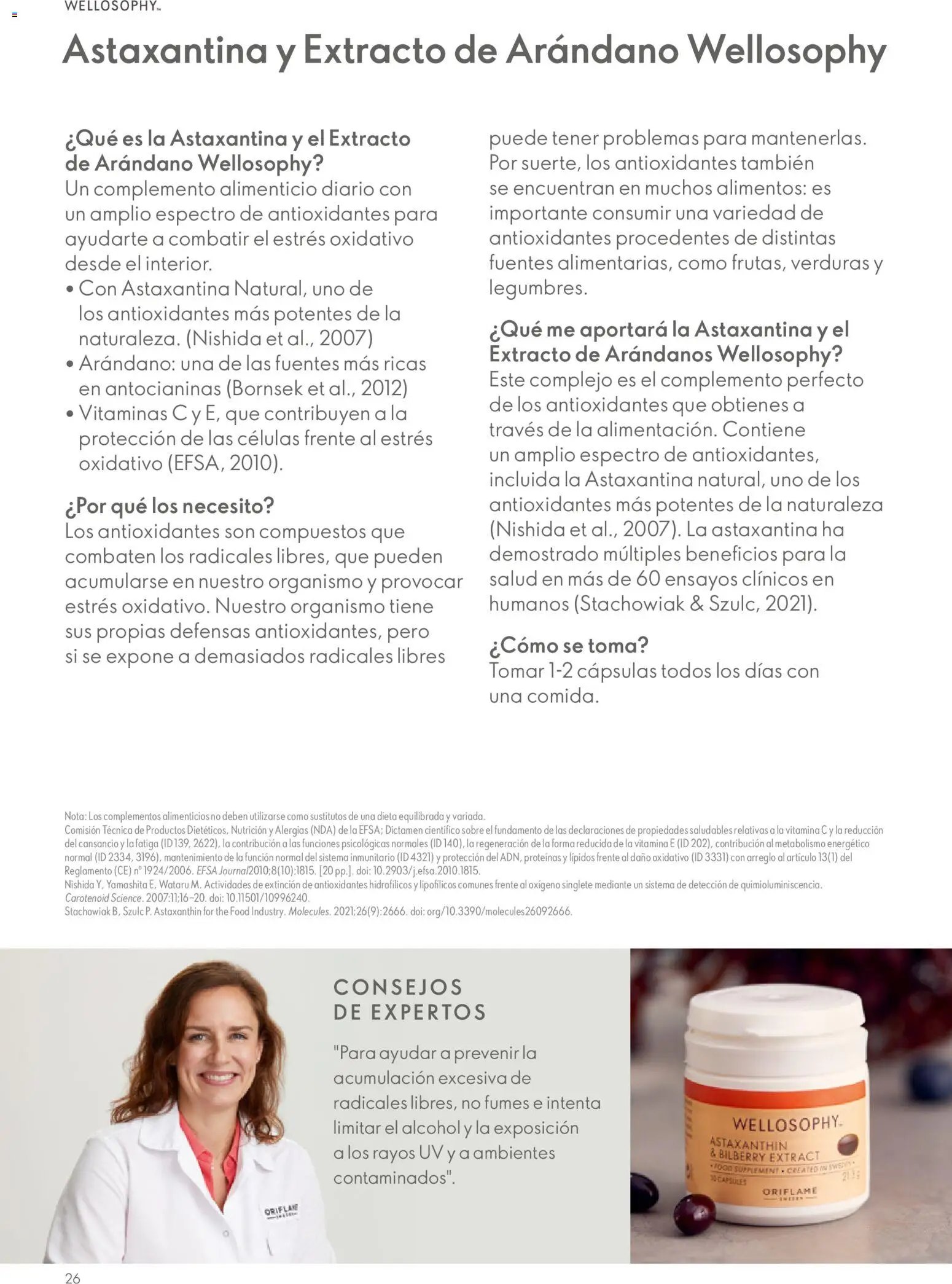 Oriflame - Guía Wellosophy