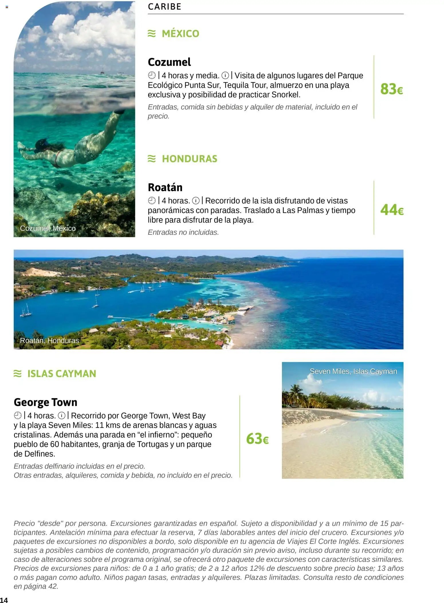 Viajes El Corte Inglés Excursiones Cruceros