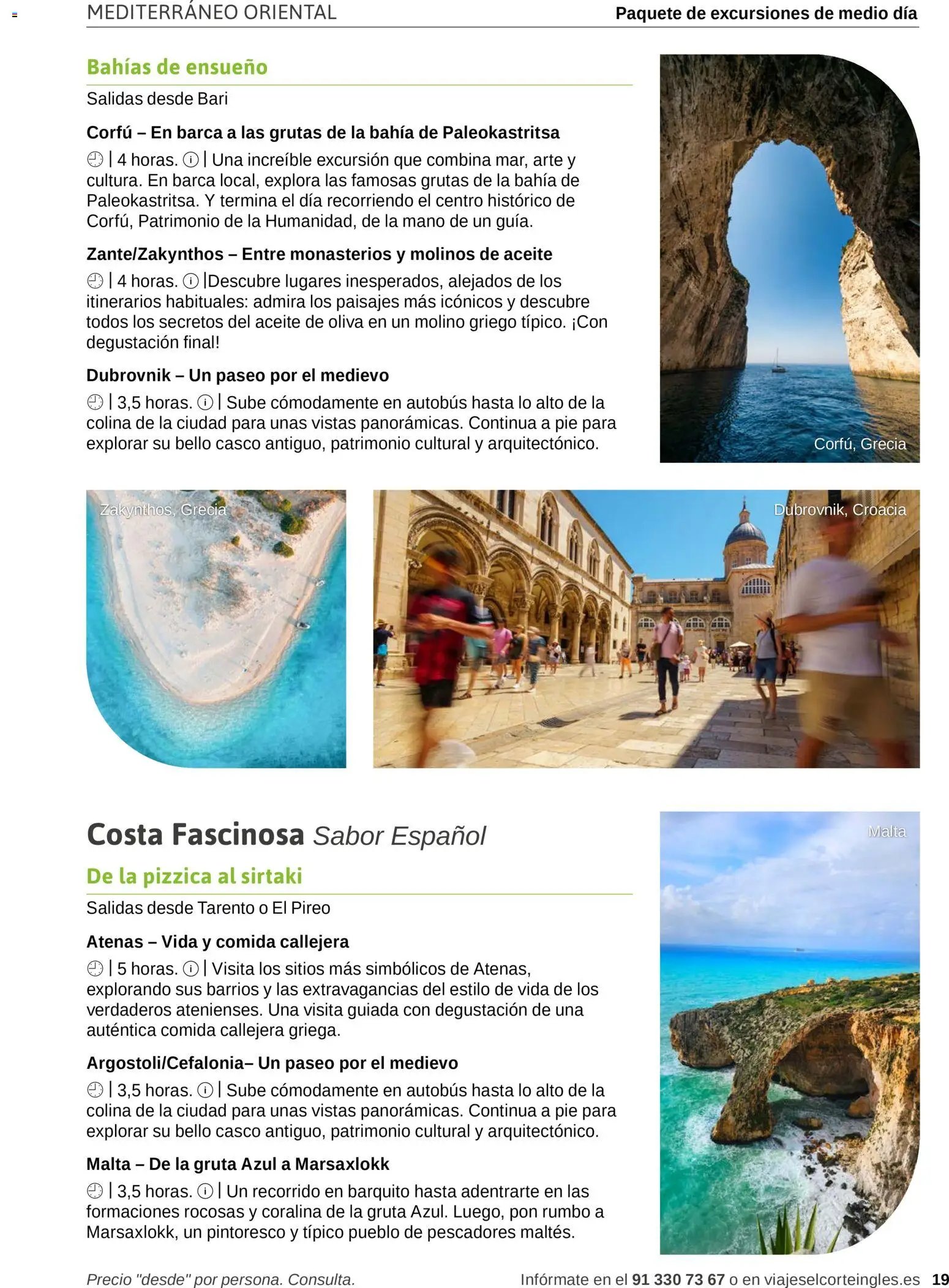 Viajes El Corte Inglés Excursiones Cruceros