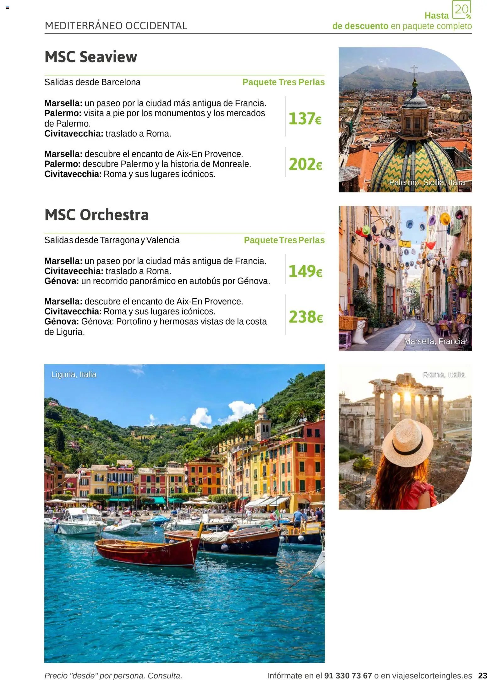 Viajes El Corte Inglés Excursiones Cruceros