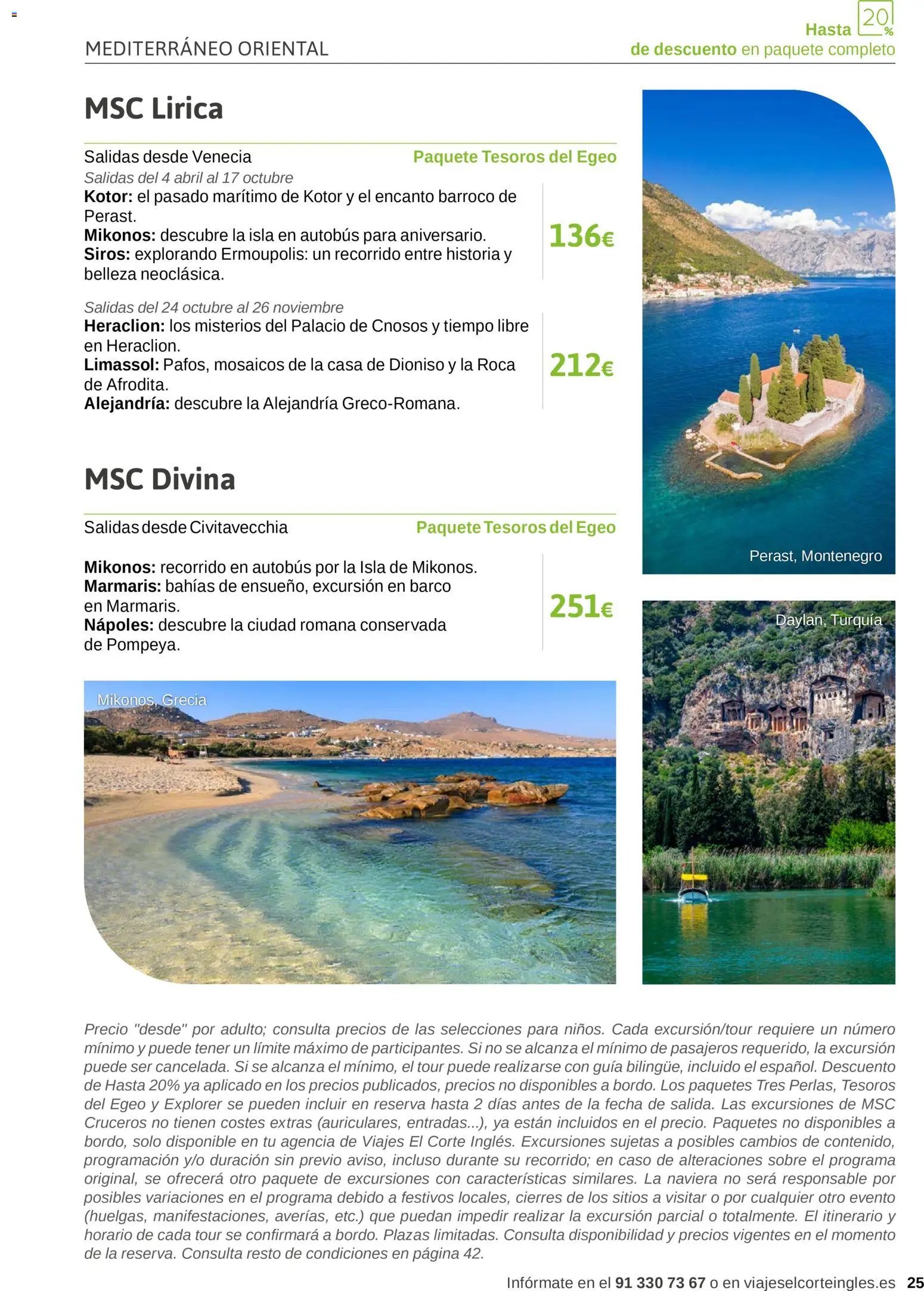 Viajes El Corte Inglés Excursiones Cruceros