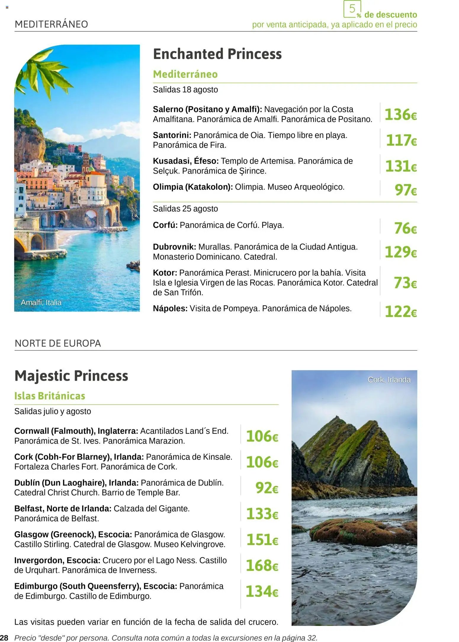 Viajes El Corte Inglés Excursiones Cruceros