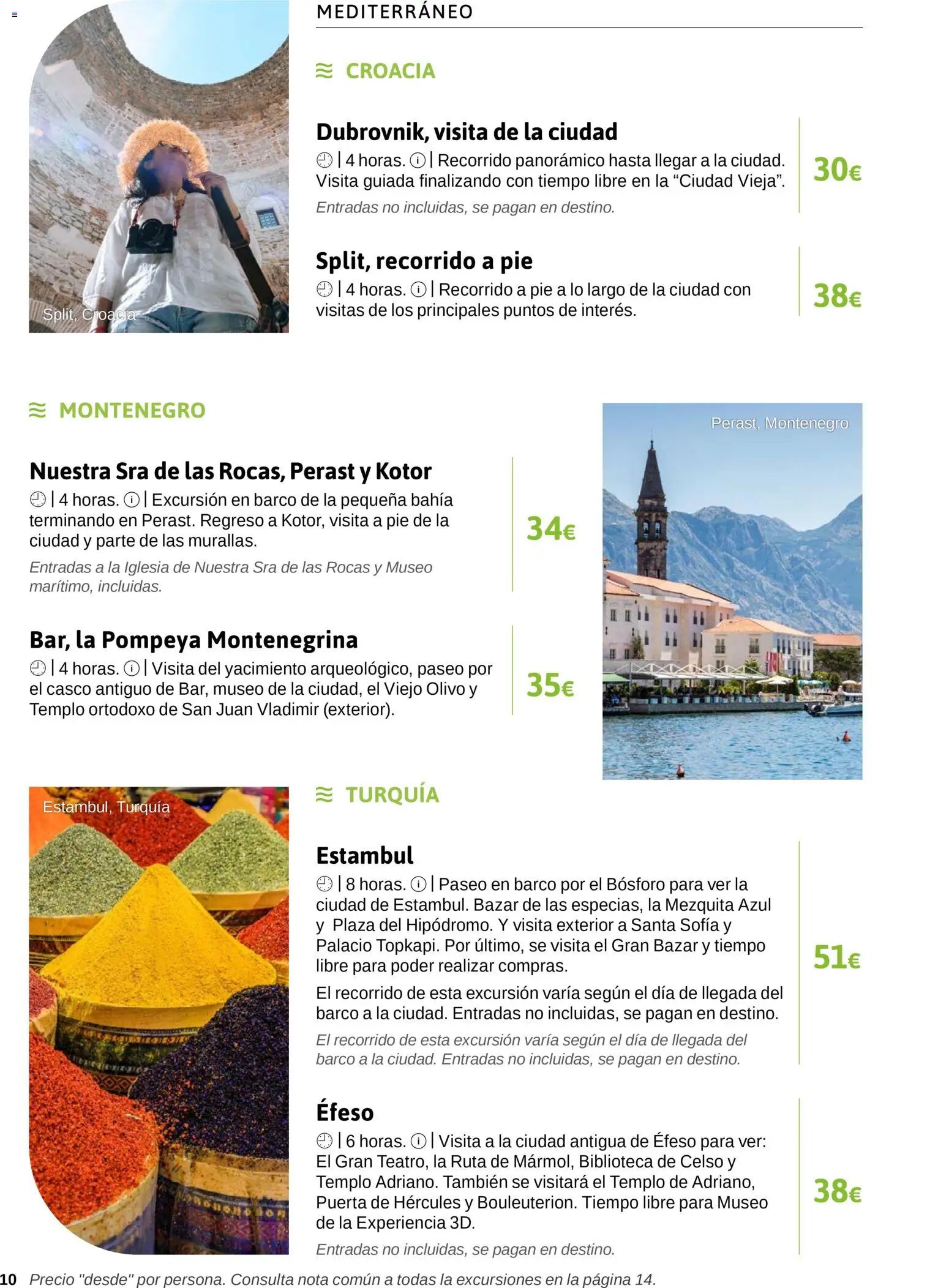 Viajes El Corte Inglés Excursiones Cruceros