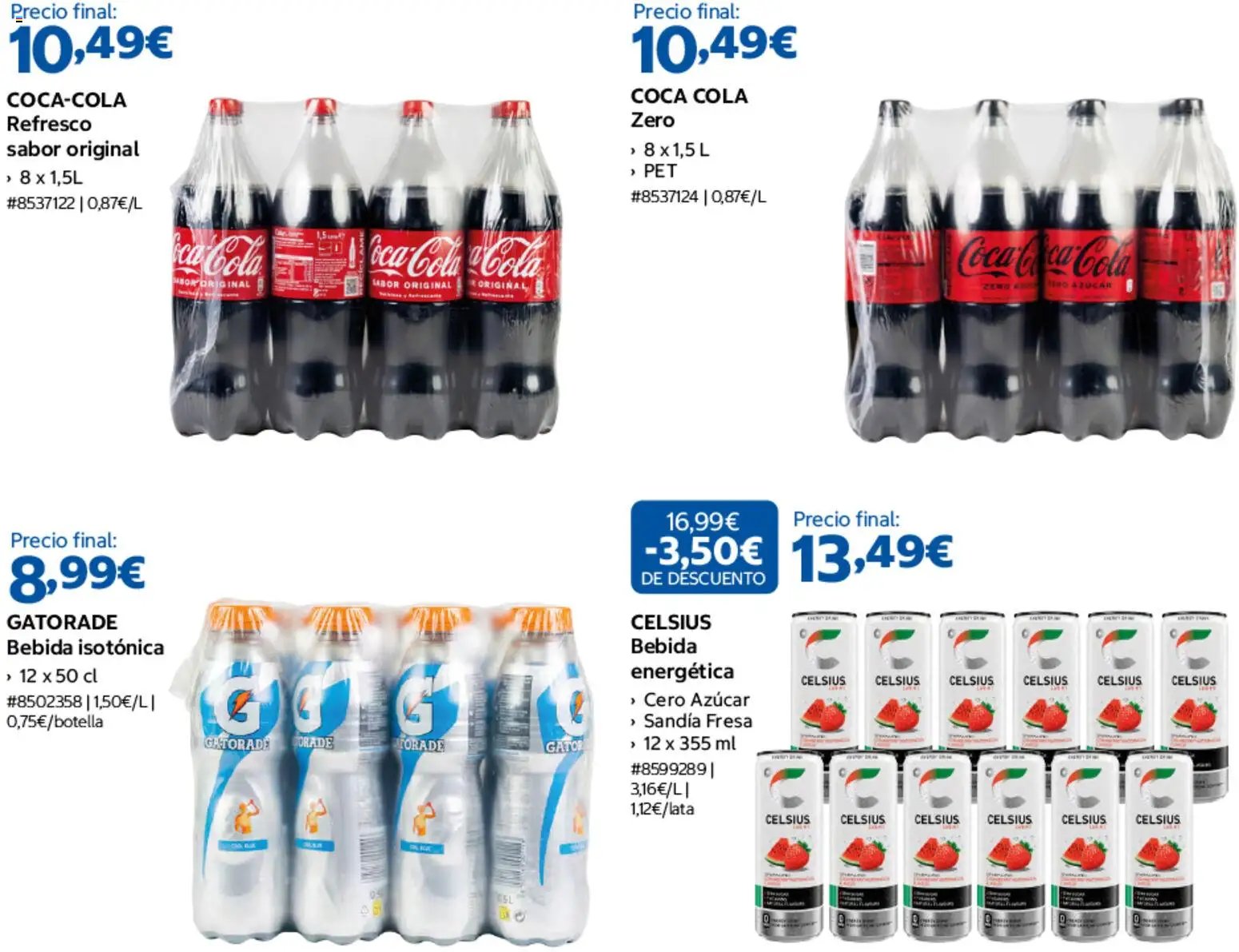 Costco Preparados para el gran evento