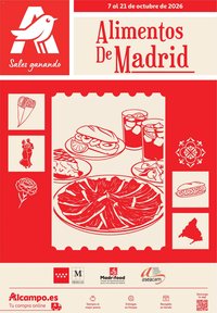 Alcampo  Alimentos de Madrid 2026