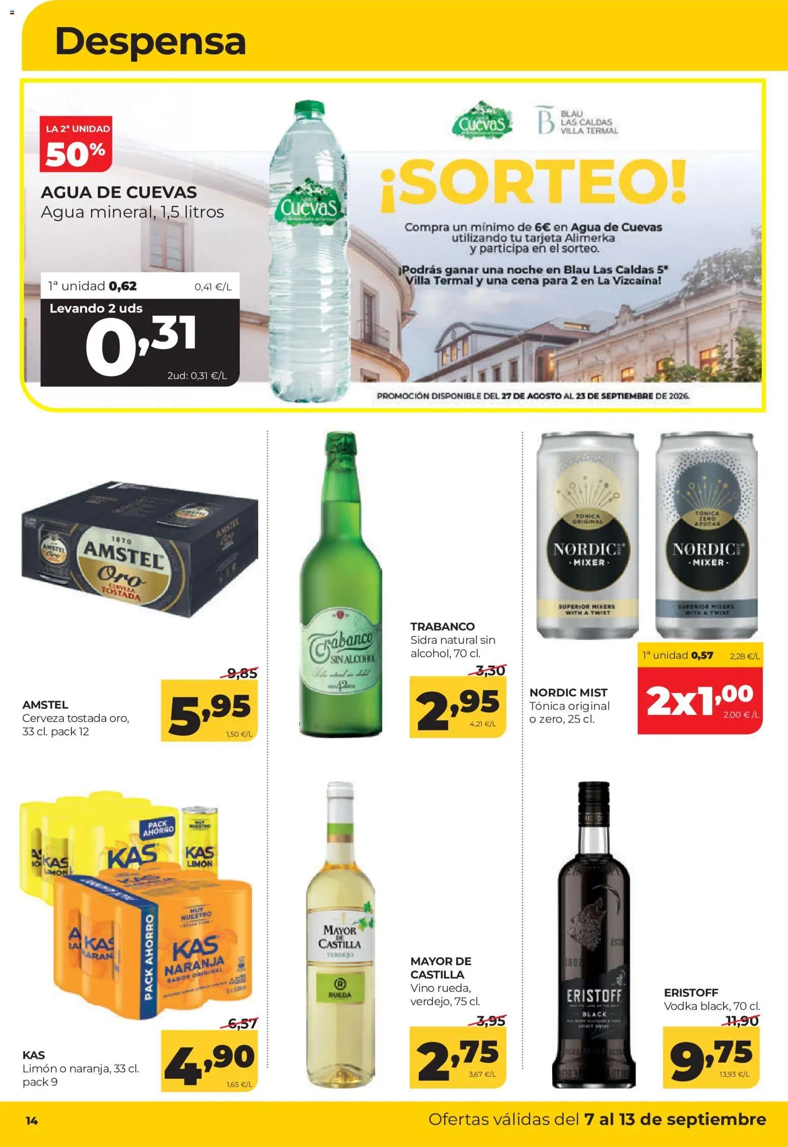 Alimerka folleto Castilla y León