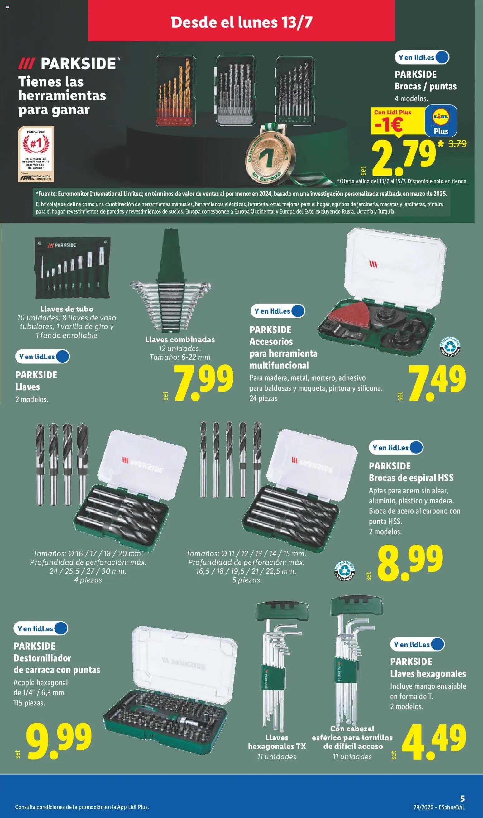 Lidl folleto de bazar
