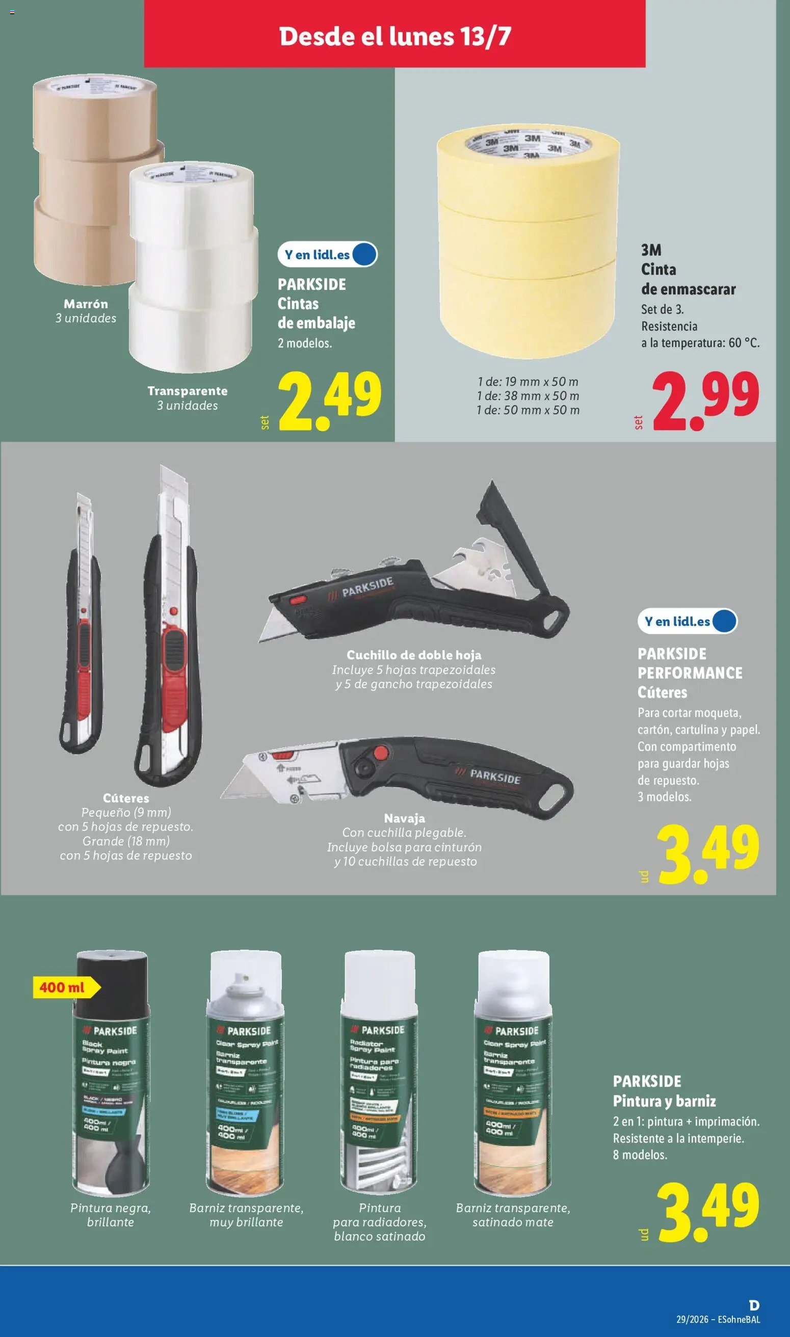 Lidl folleto de bazar
