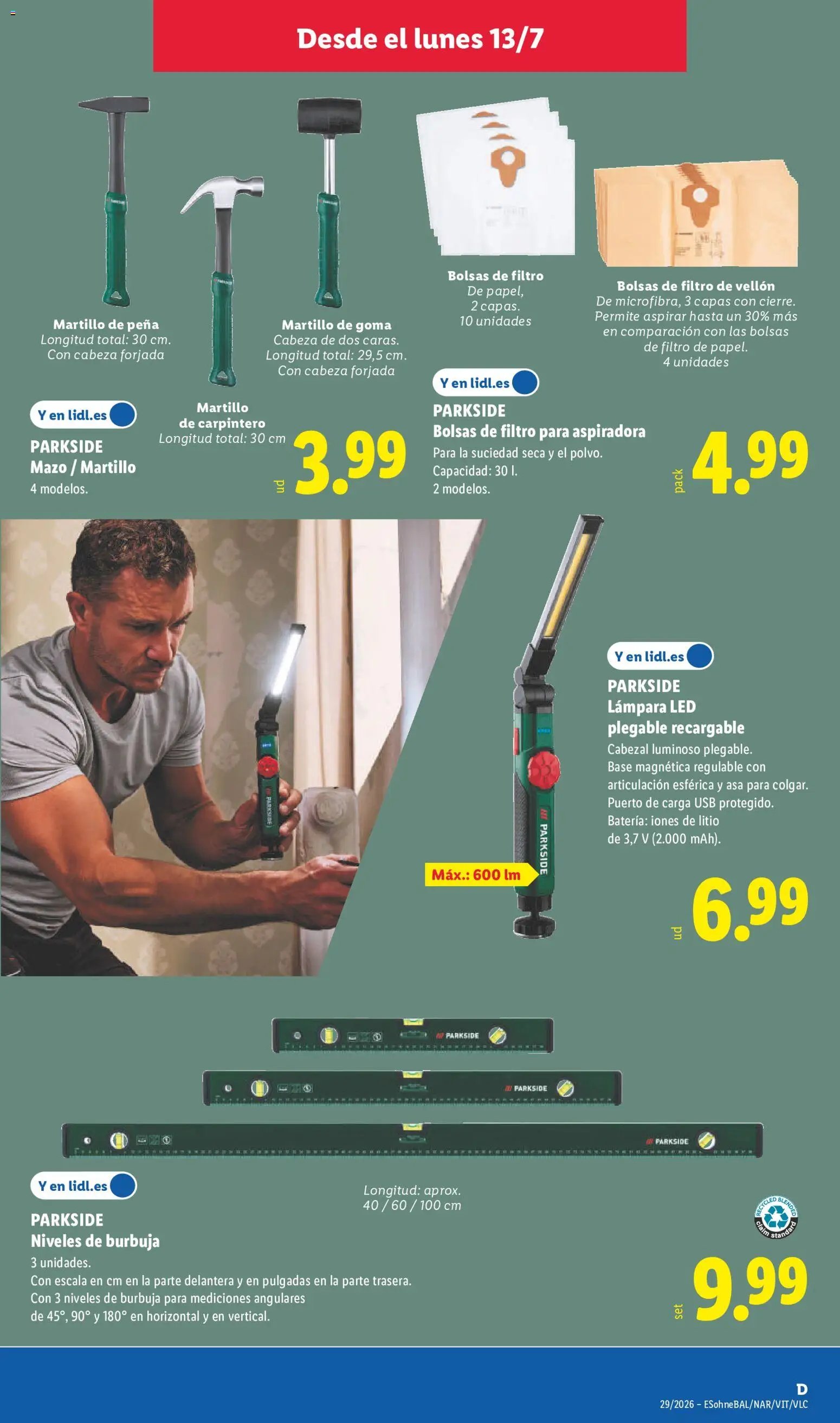 Lidl folleto de bazar