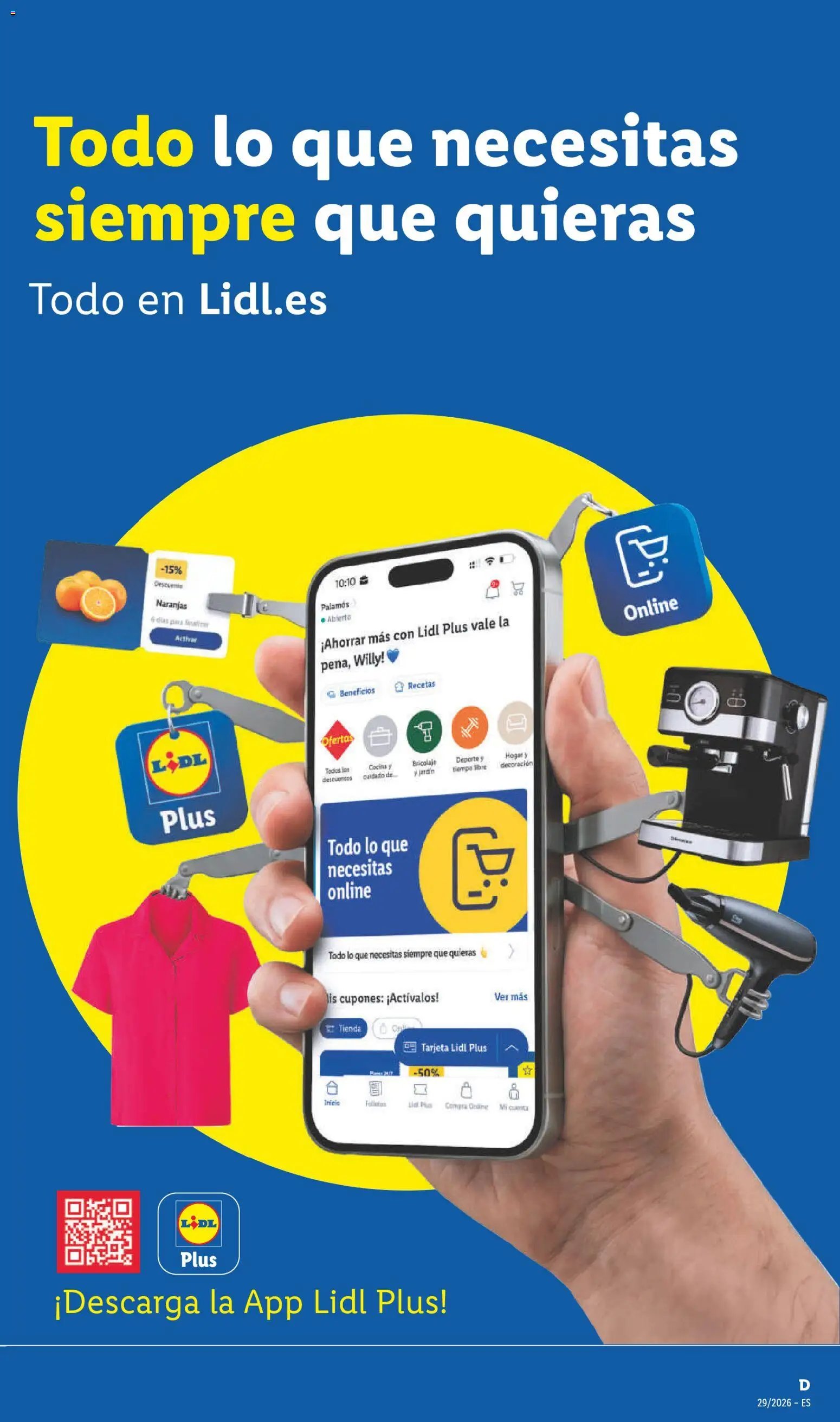 Lidl folleto de bazar