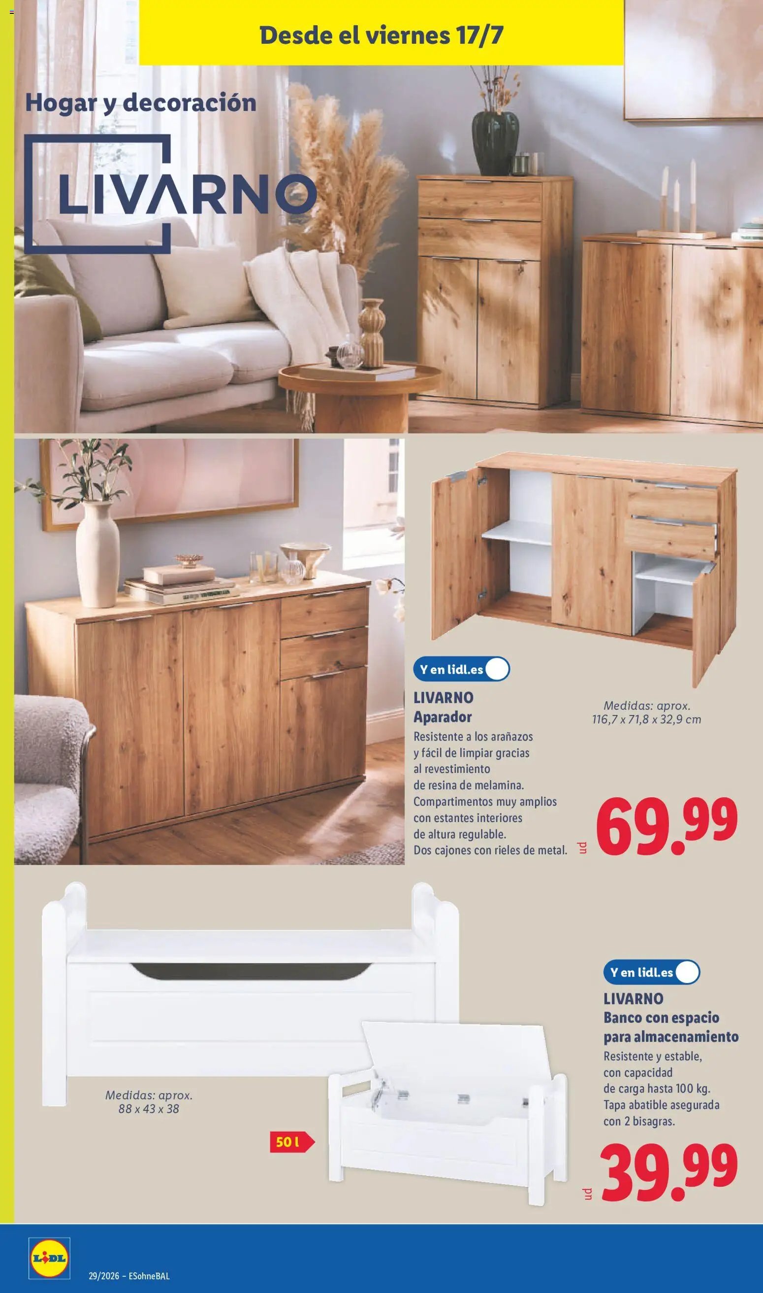 Lidl folleto de bazar