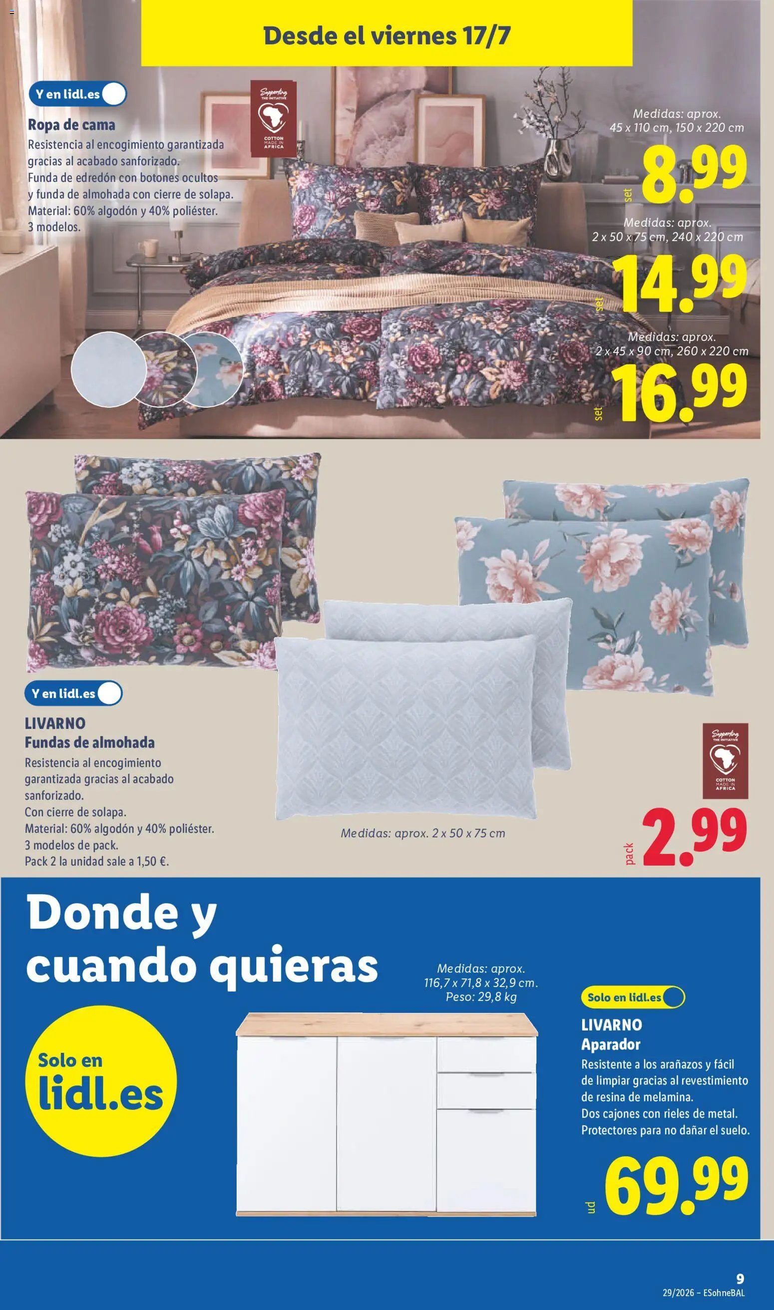 Lidl folleto de bazar