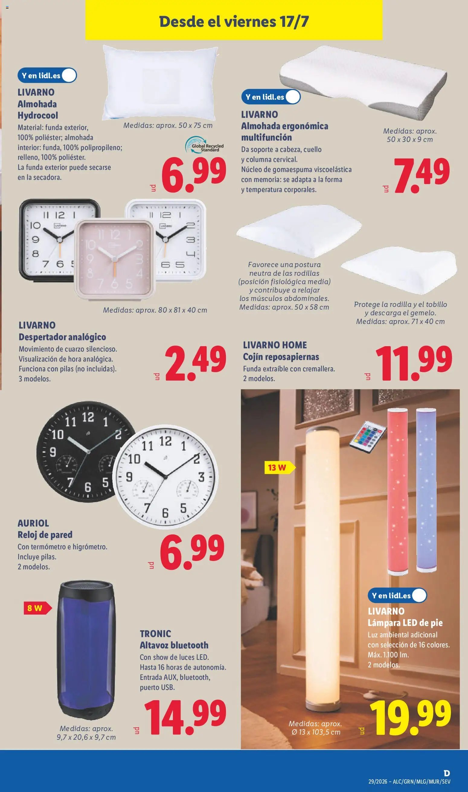 Lidl folleto de bazar