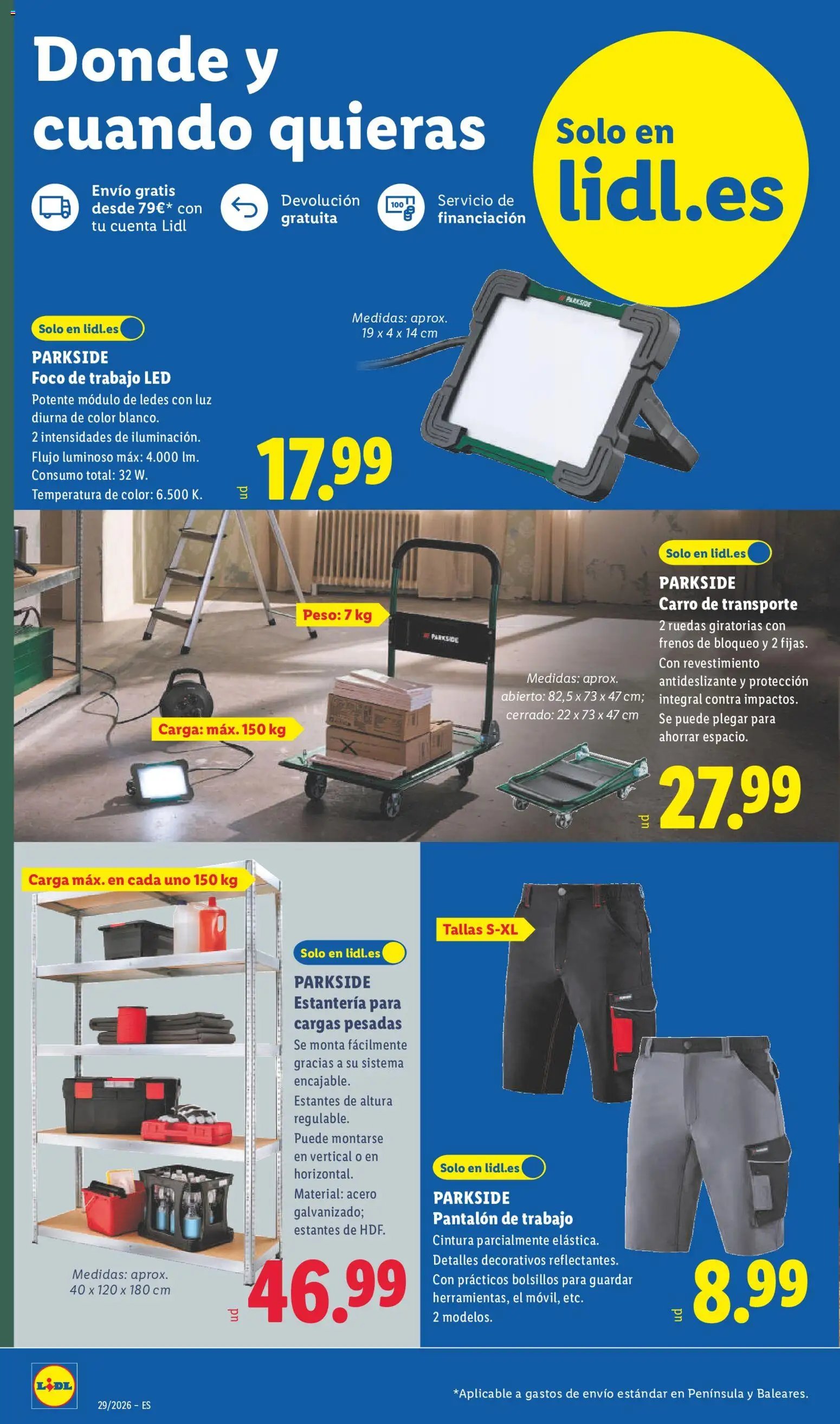 Lidl folleto de bazar