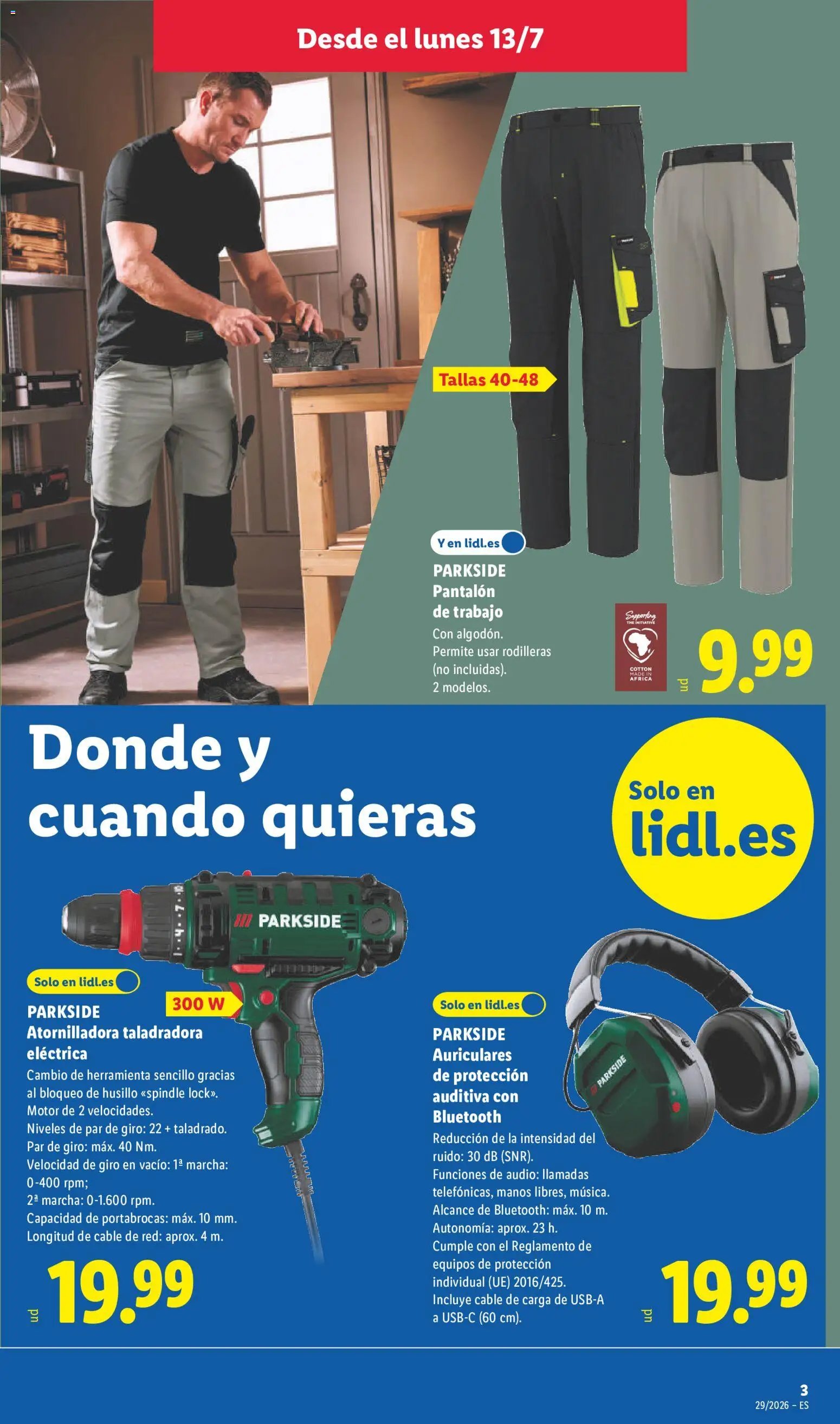 Lidl folleto de bazar