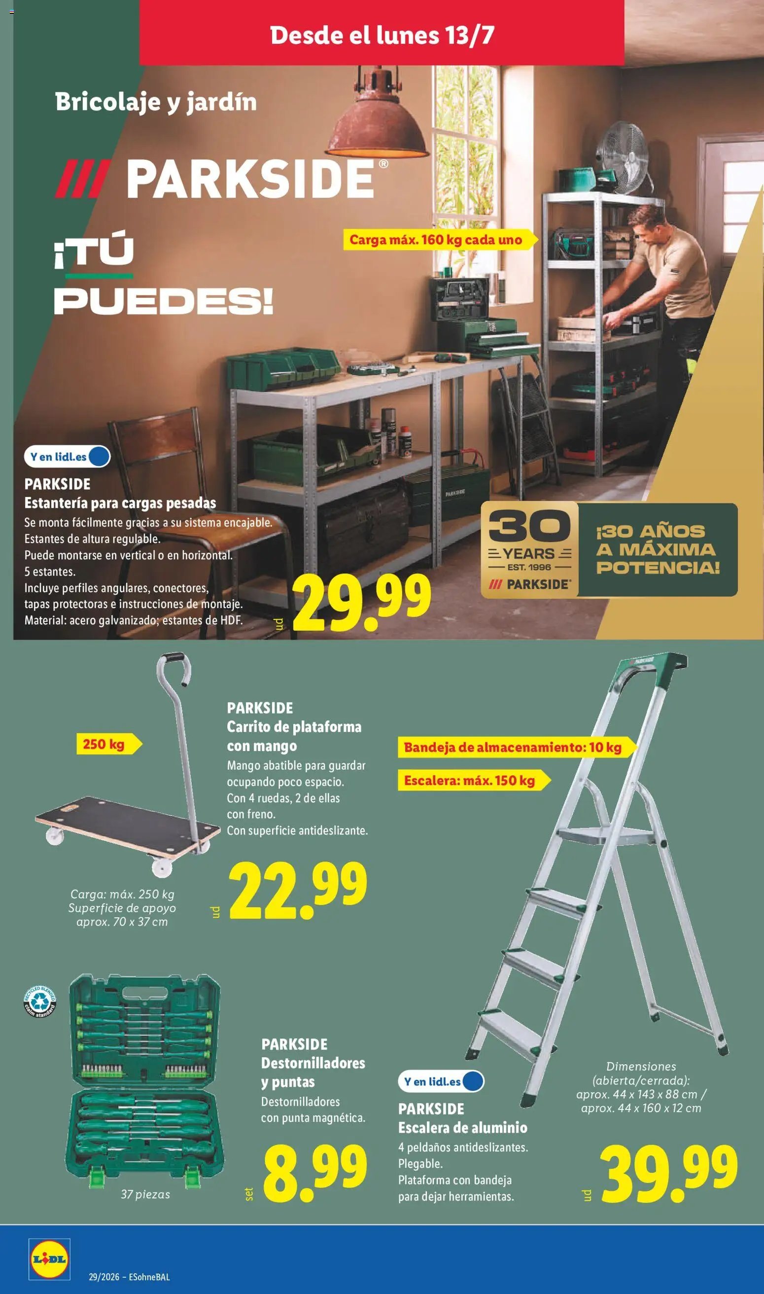 Lidl folleto de bazar