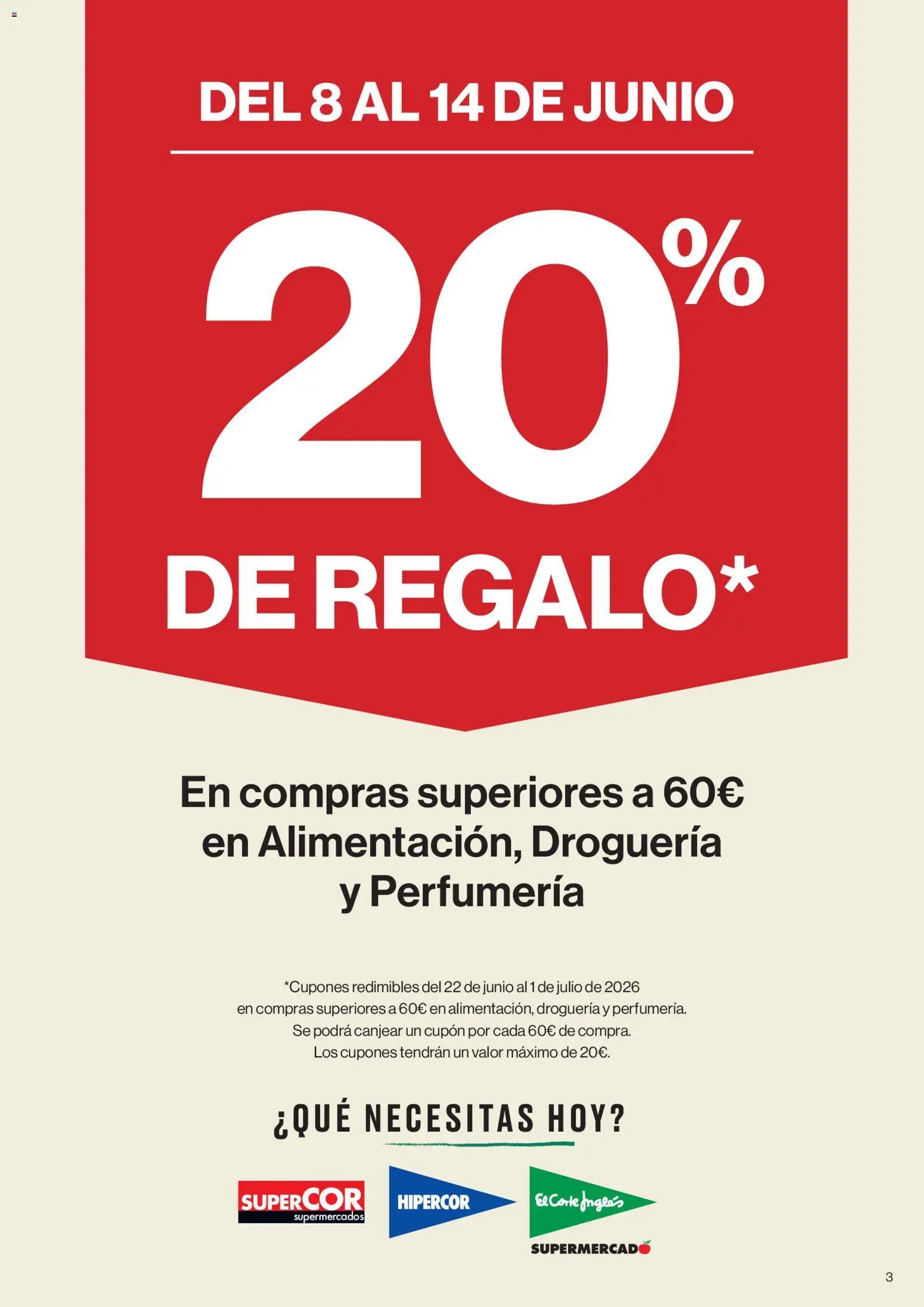 Hipercor catálogo