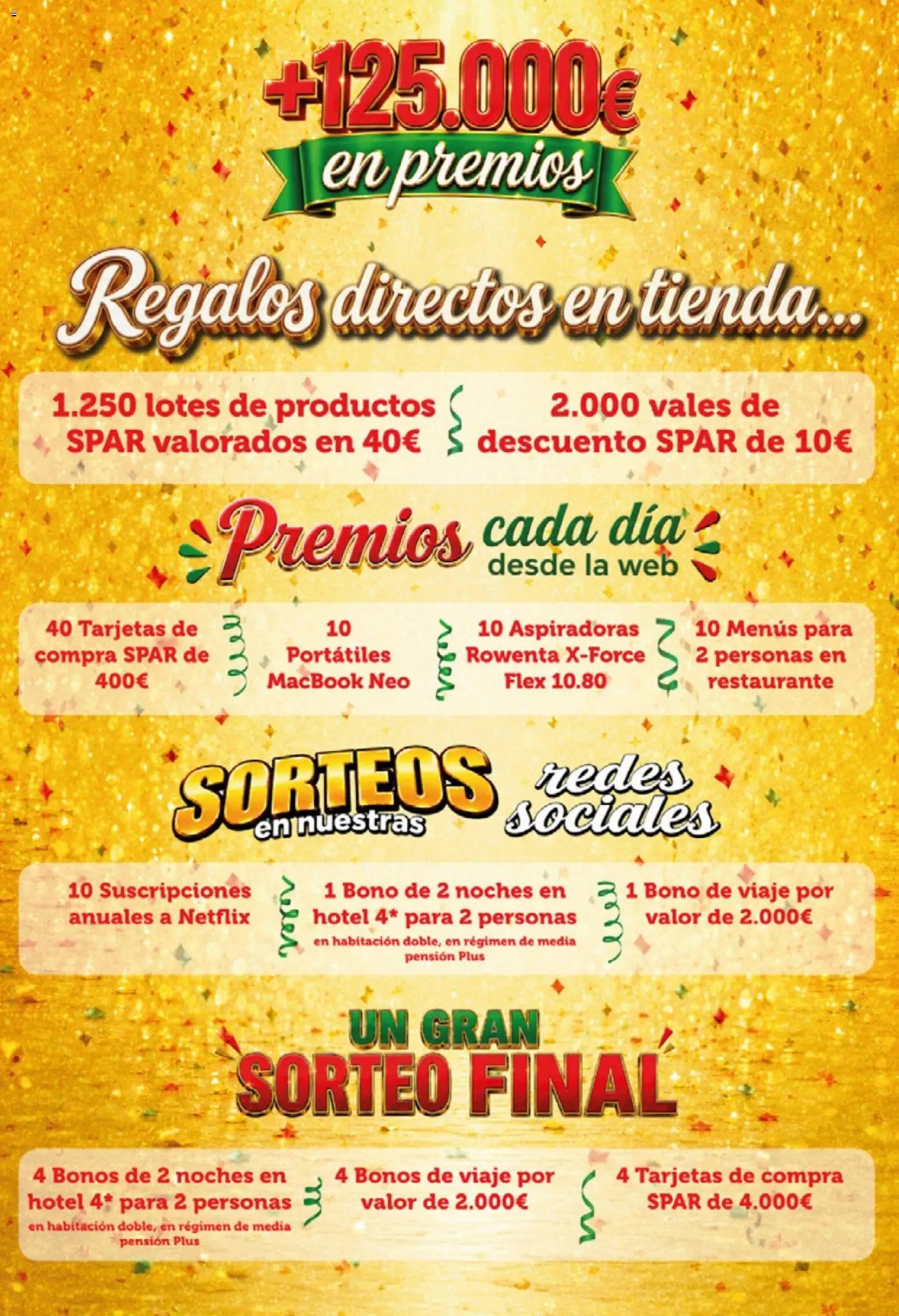 Spar - folleto