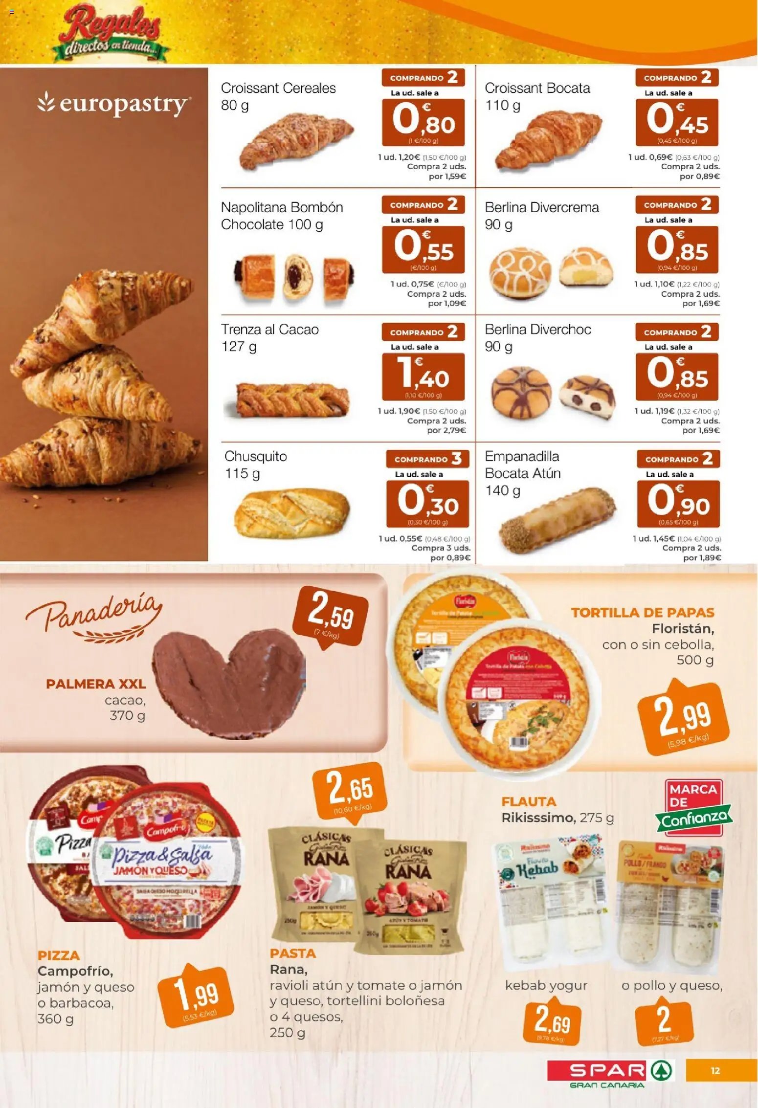 Spar - folleto