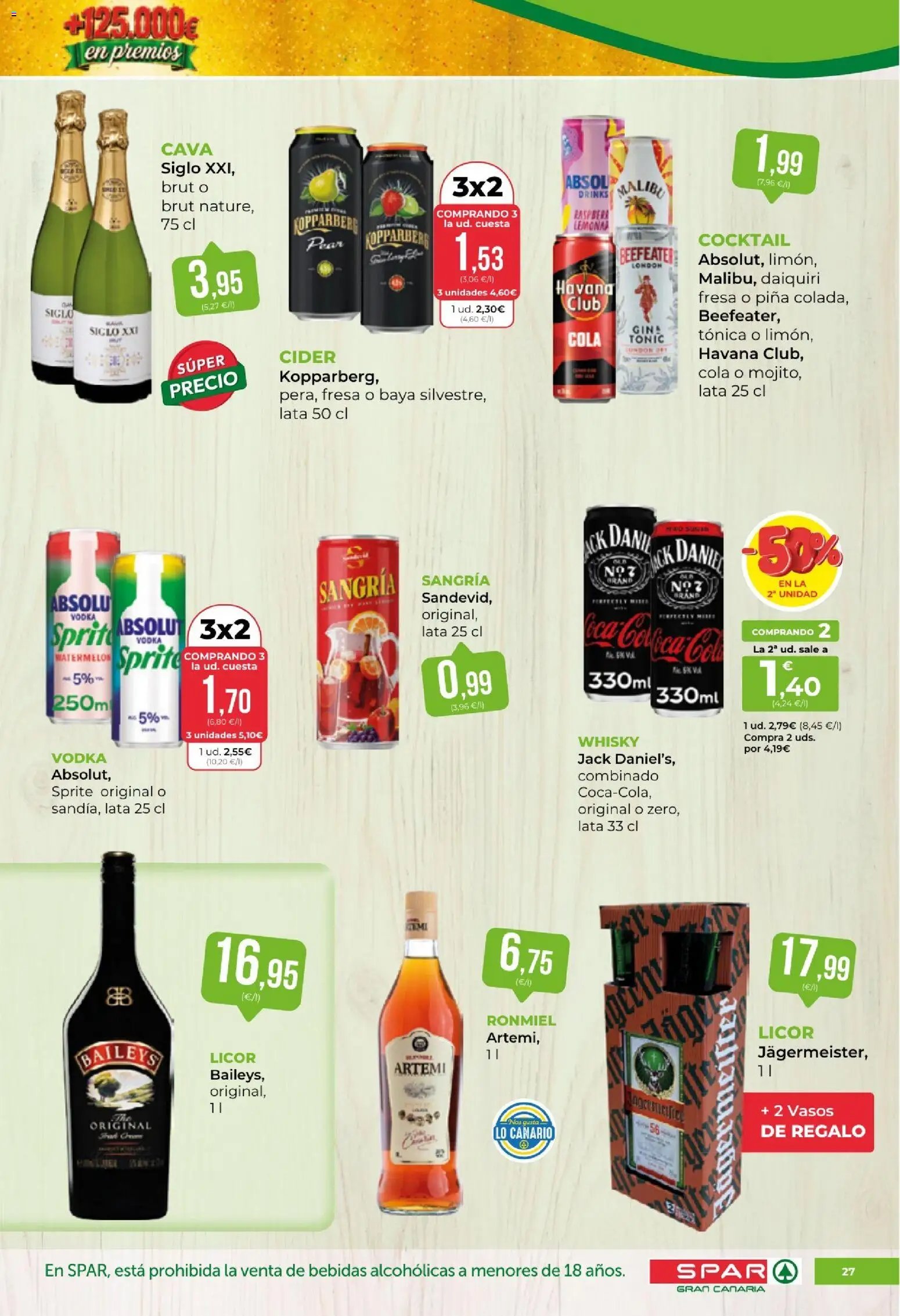 Spar - folleto
