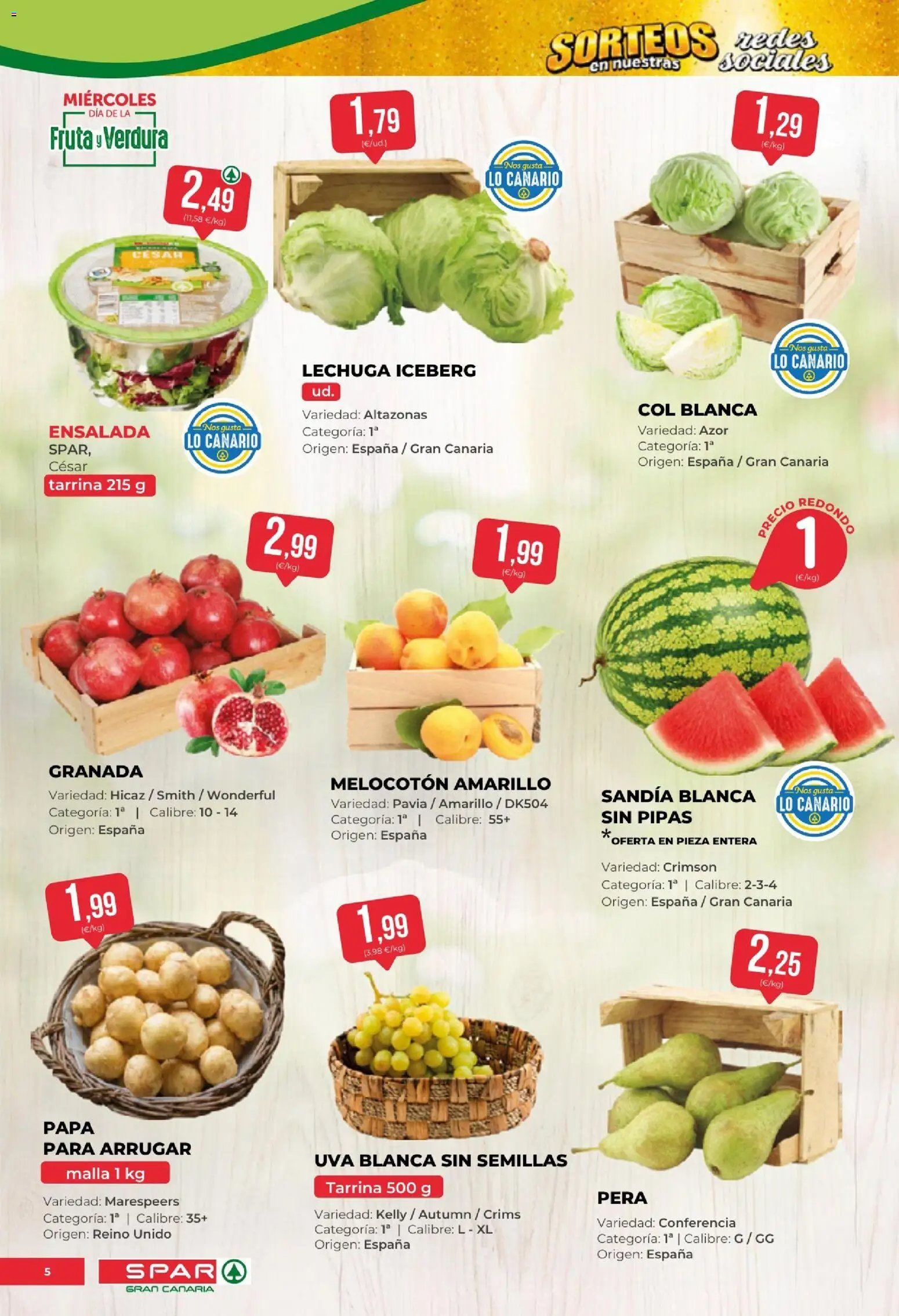 Spar - folleto