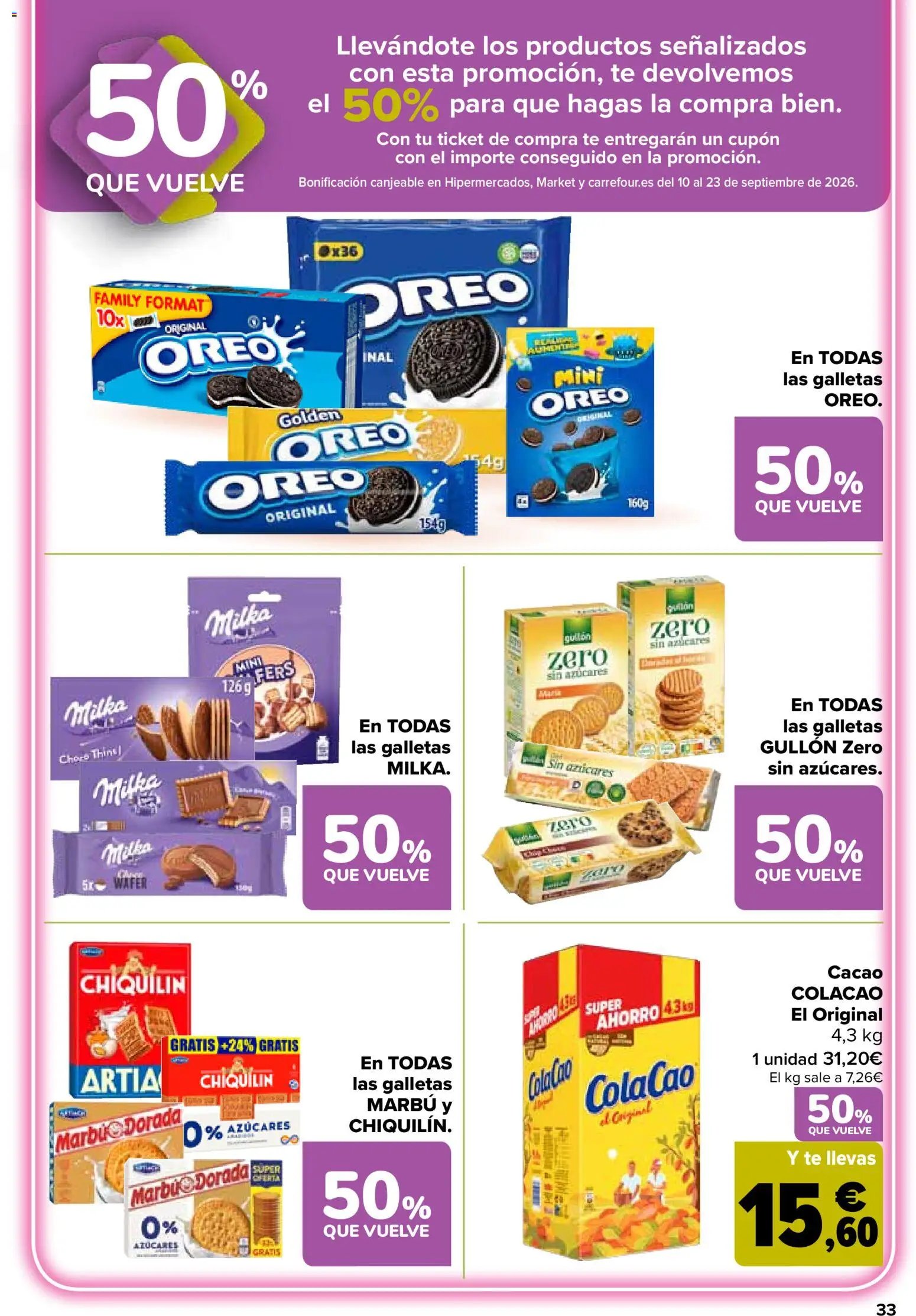 Carrefour folleto