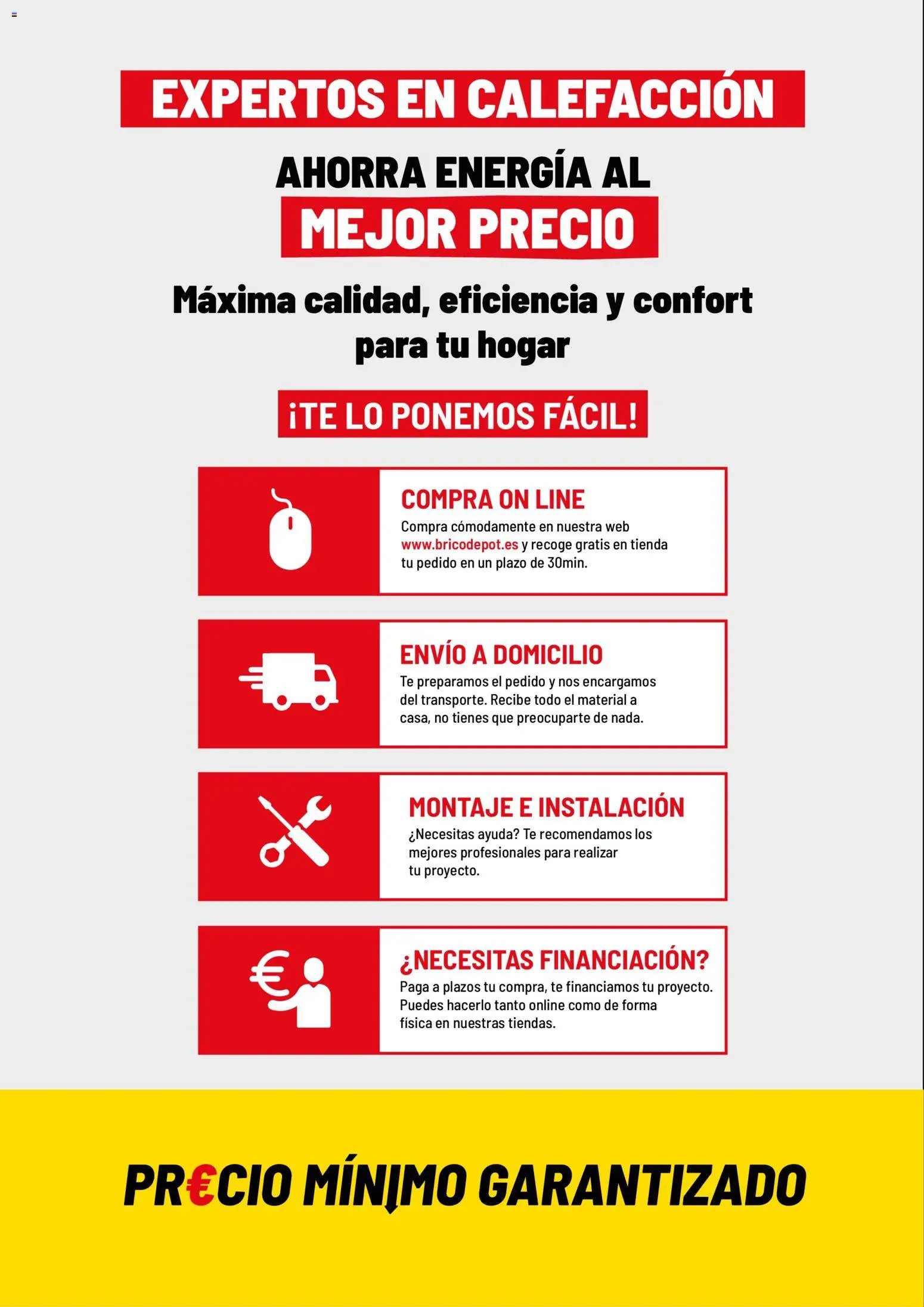 Brico Depôt Calefacción